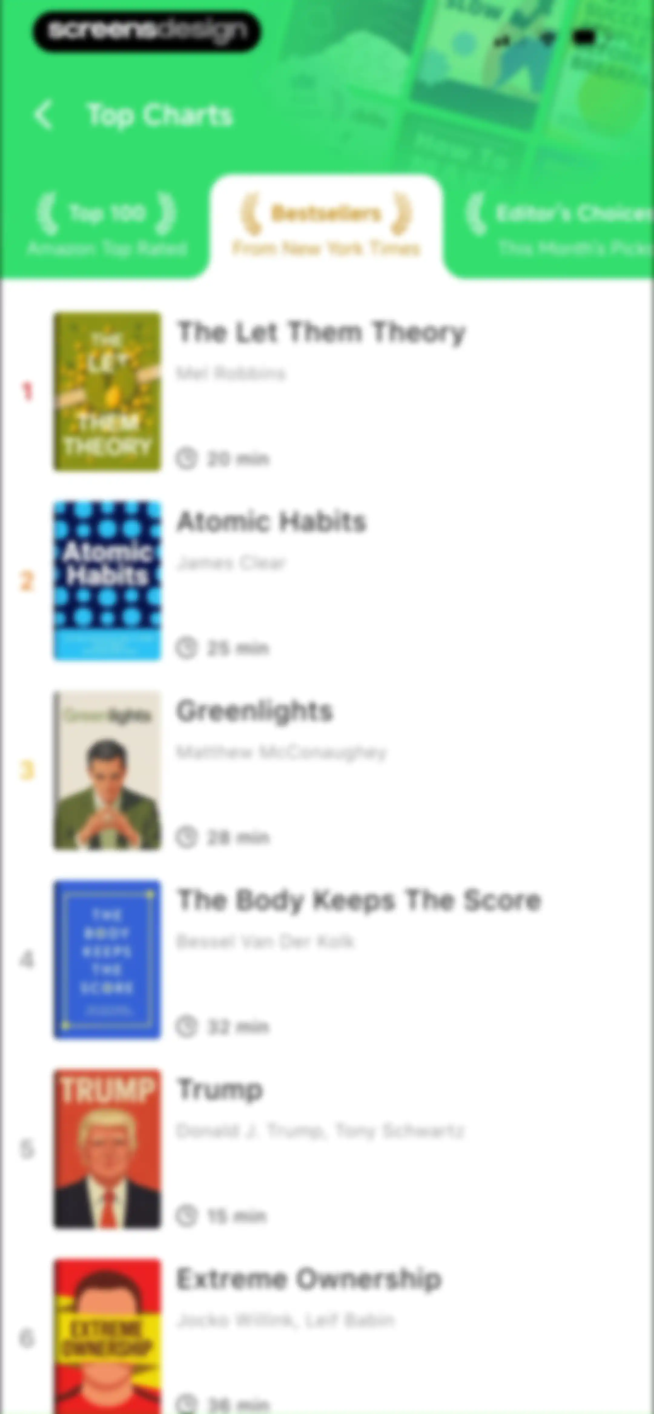 LeapAhead-Daily Book Cast screen 65