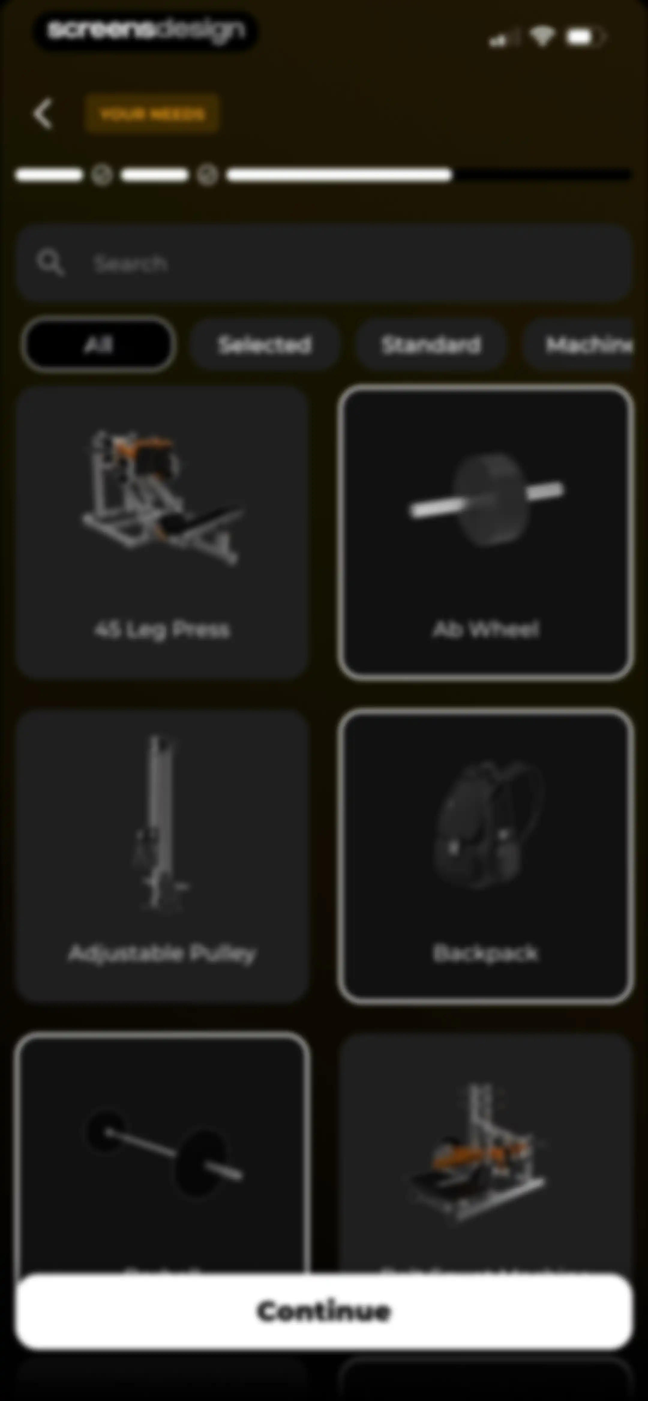 MCI - Personal Training AI screen 32