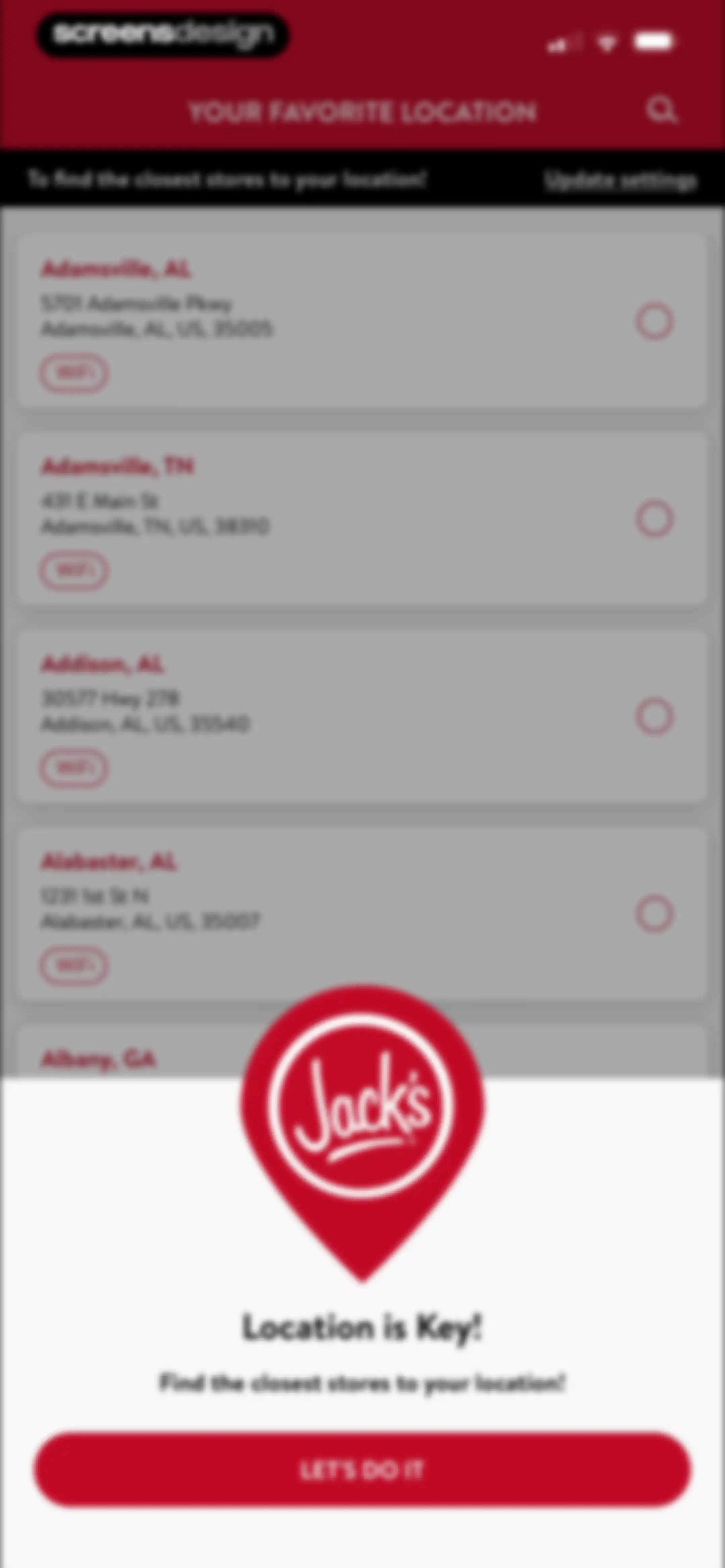 Jack's screen 7