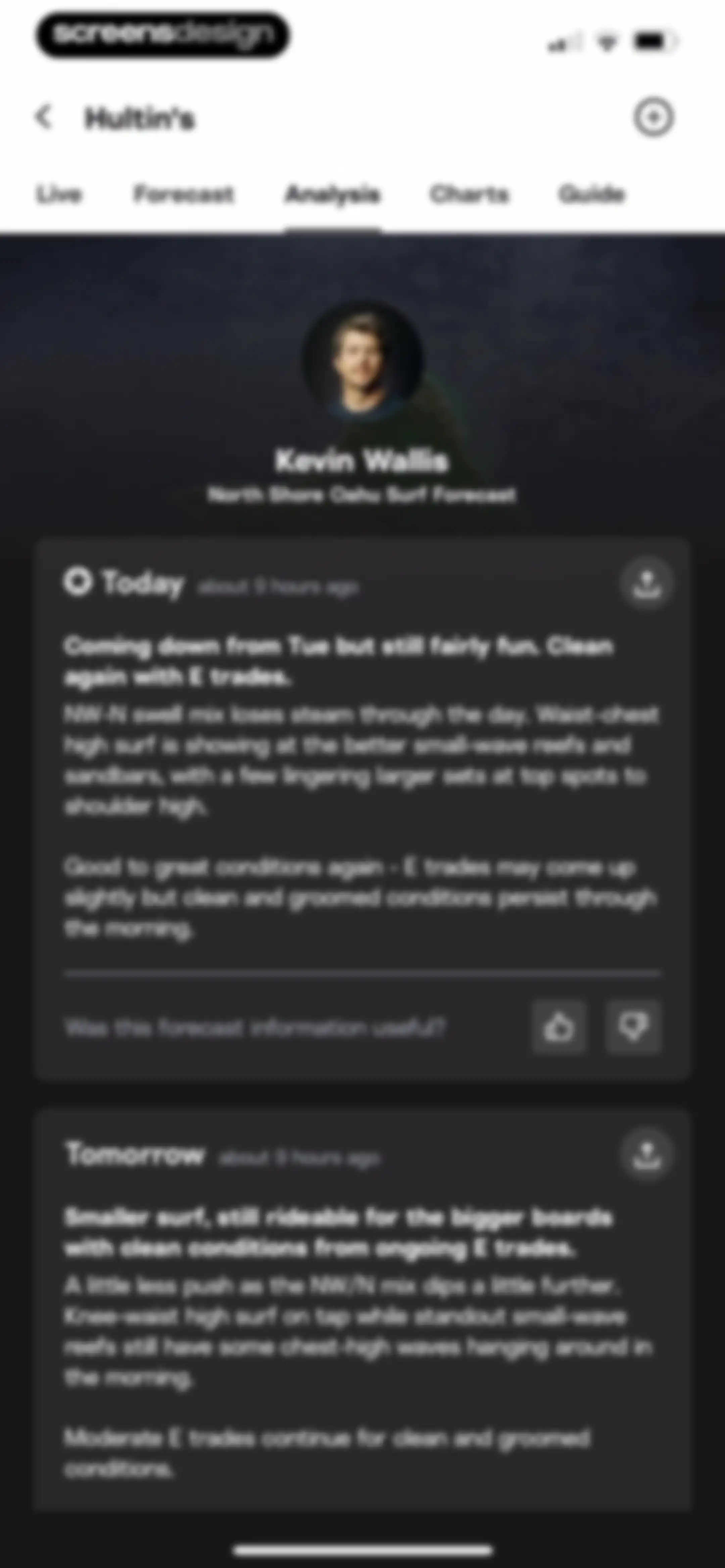 Surfline: Wave & Surf Reports screen 55