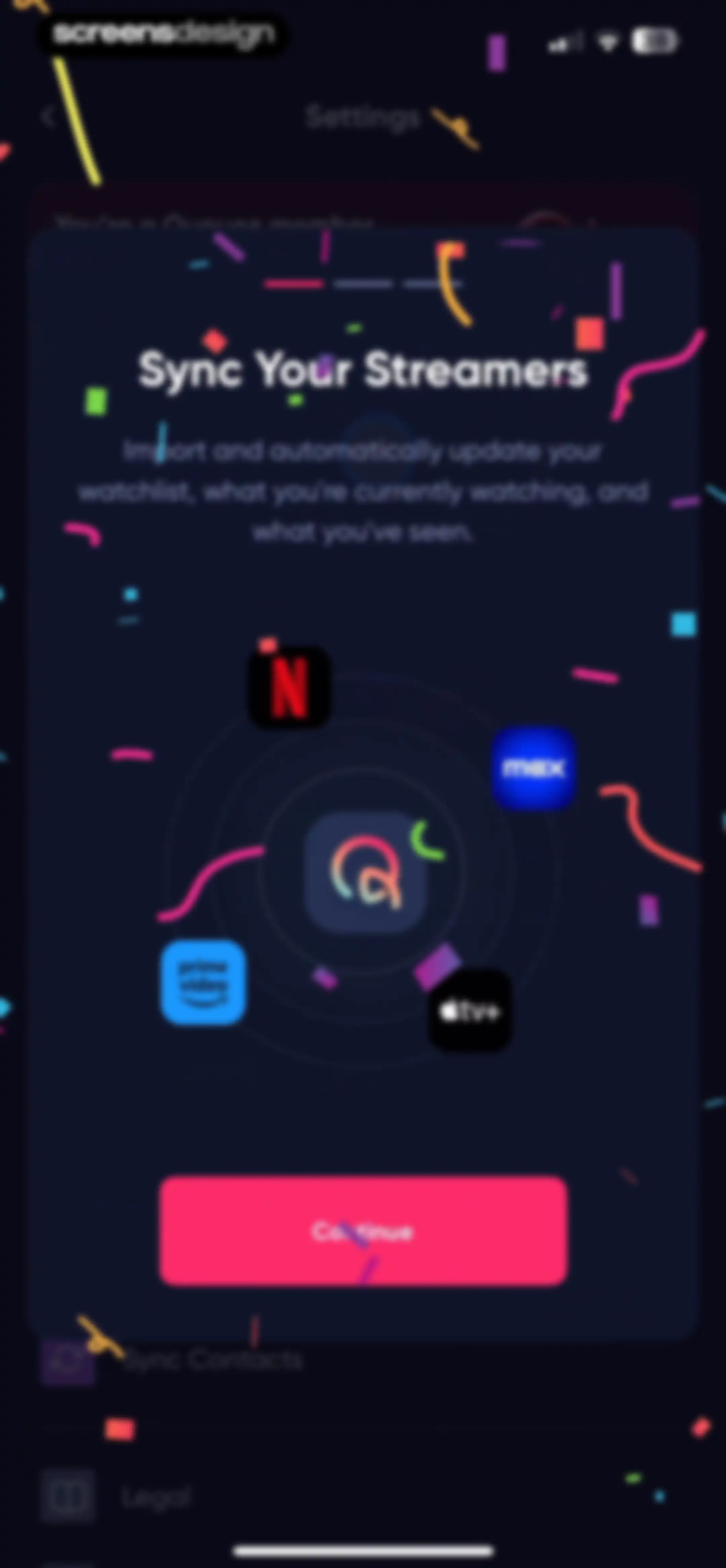 Queue - Find Movies & Shows screen 180