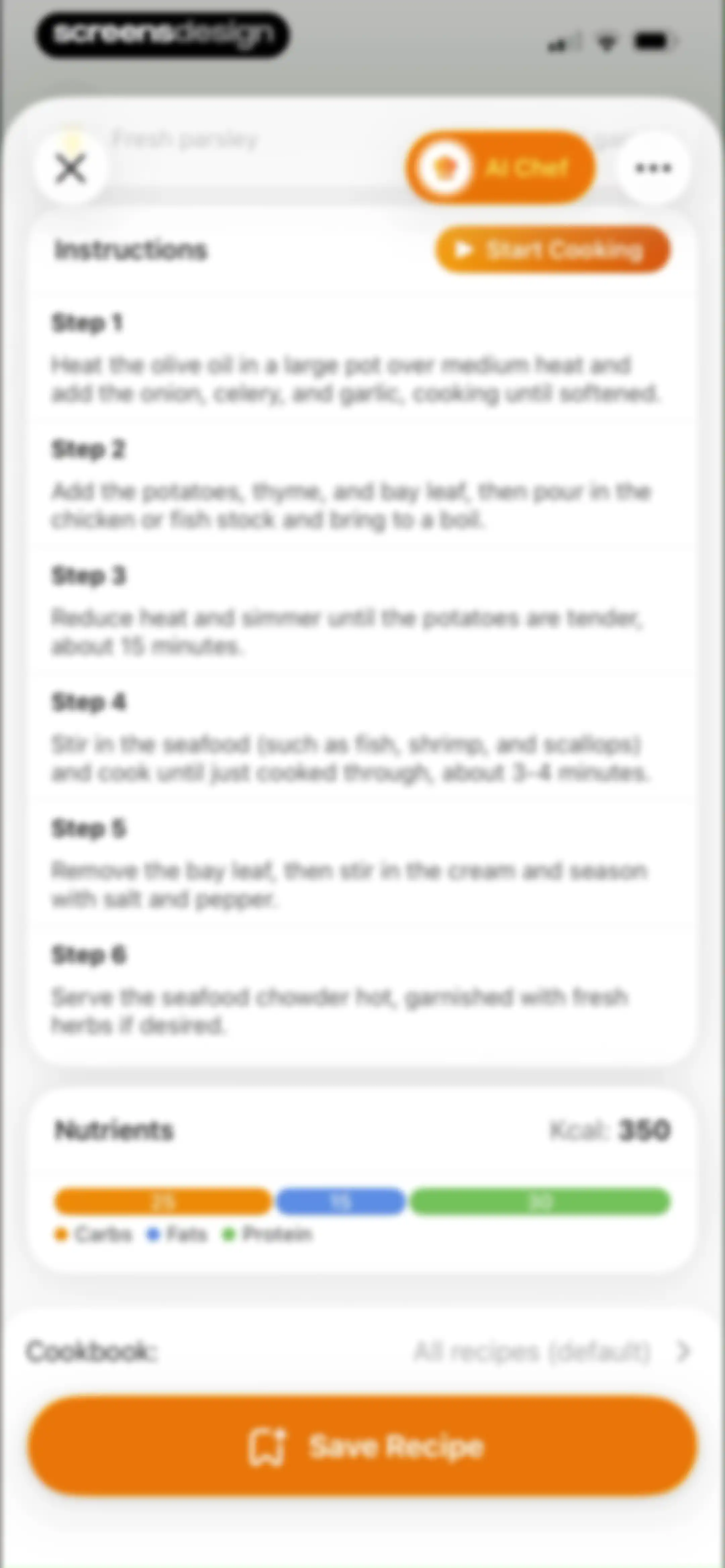 Yoomla・Recipe Keeper & Planner screen 22