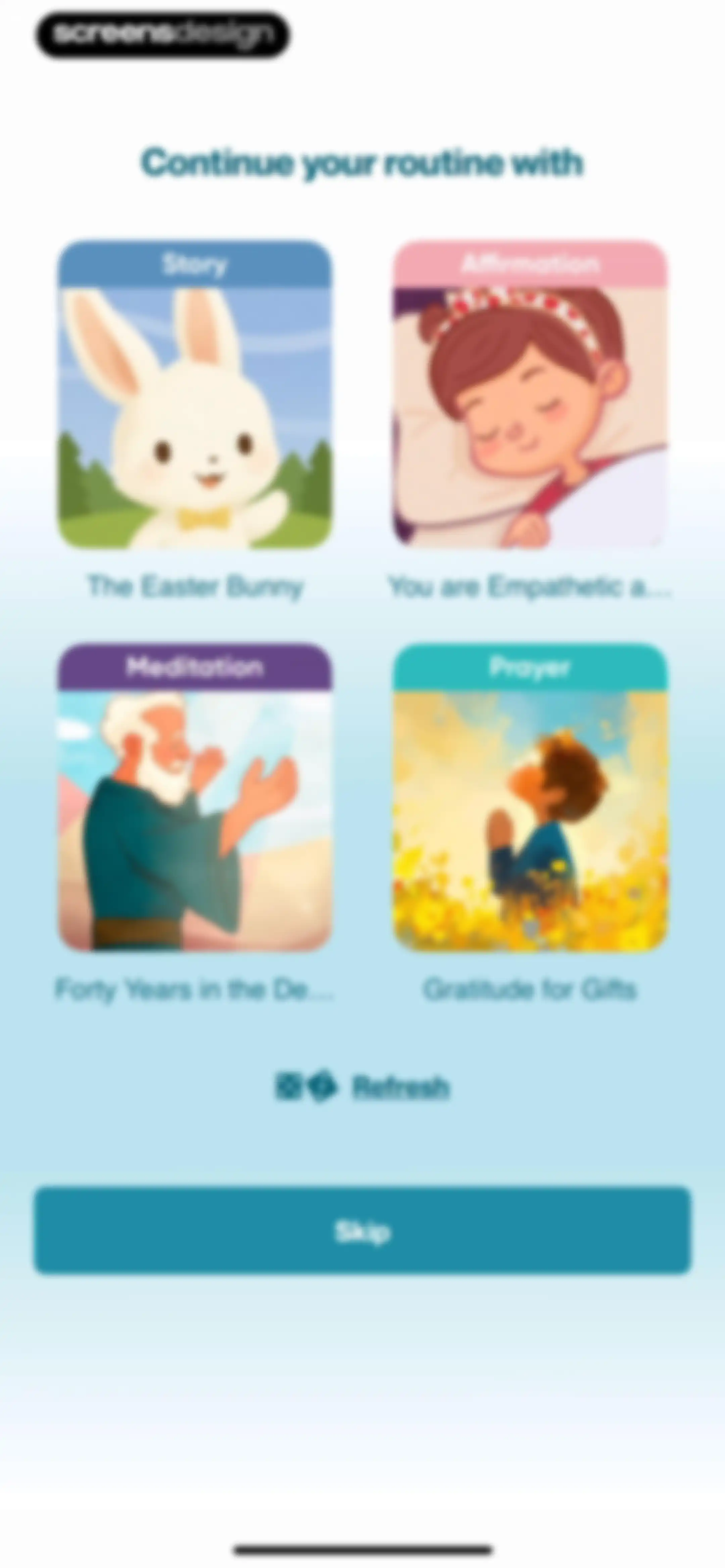 Theo: Prayer & Meditation screen 68
