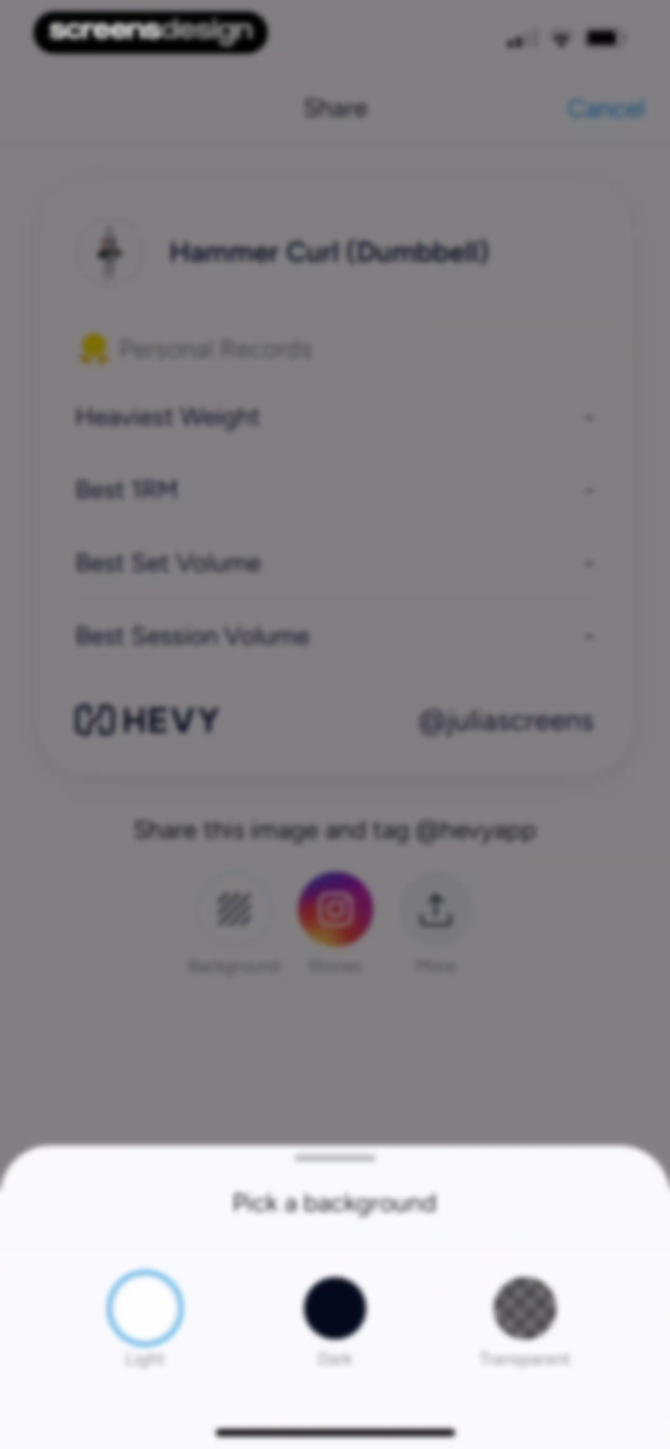 Hevy - Workout Tracker Gym Log screen 29