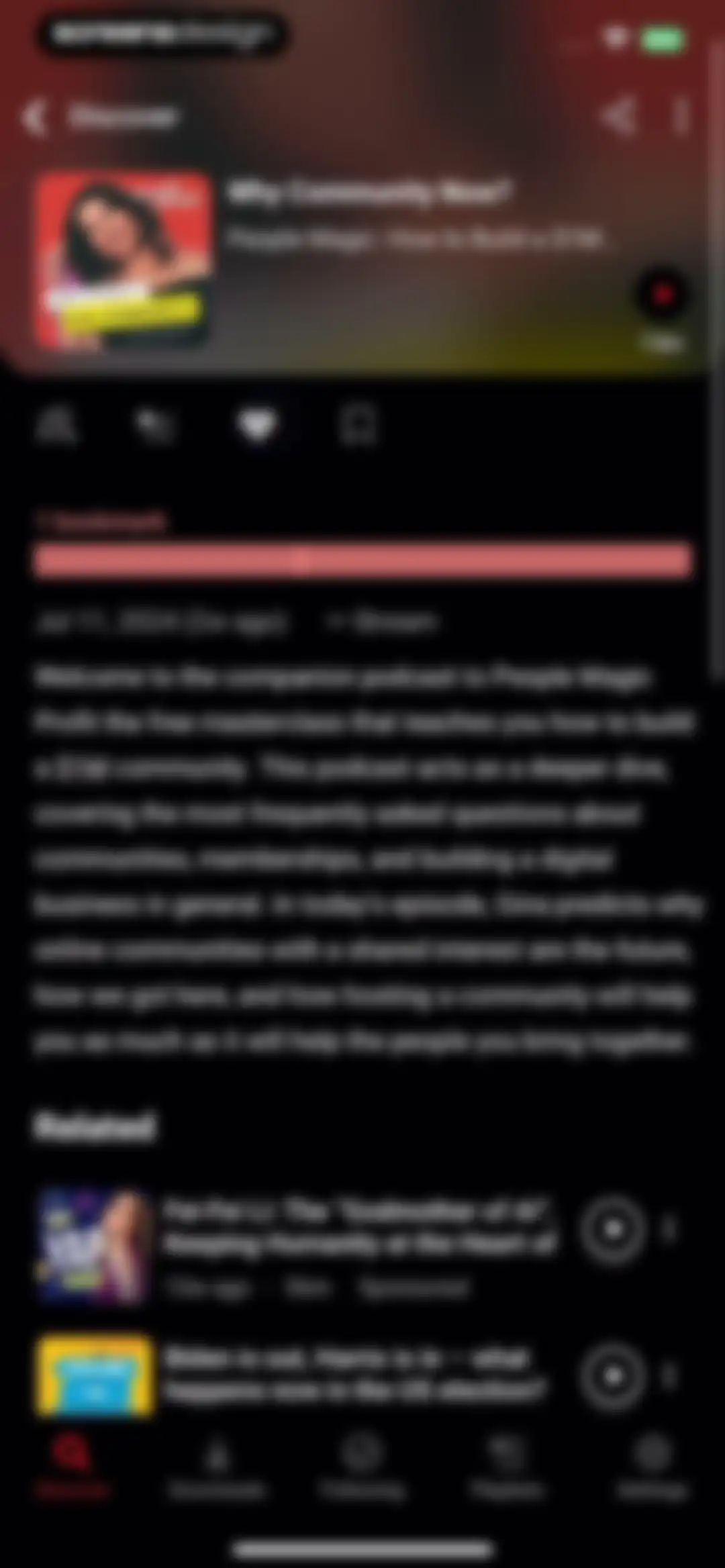 Player FM — Podcast App screen 39