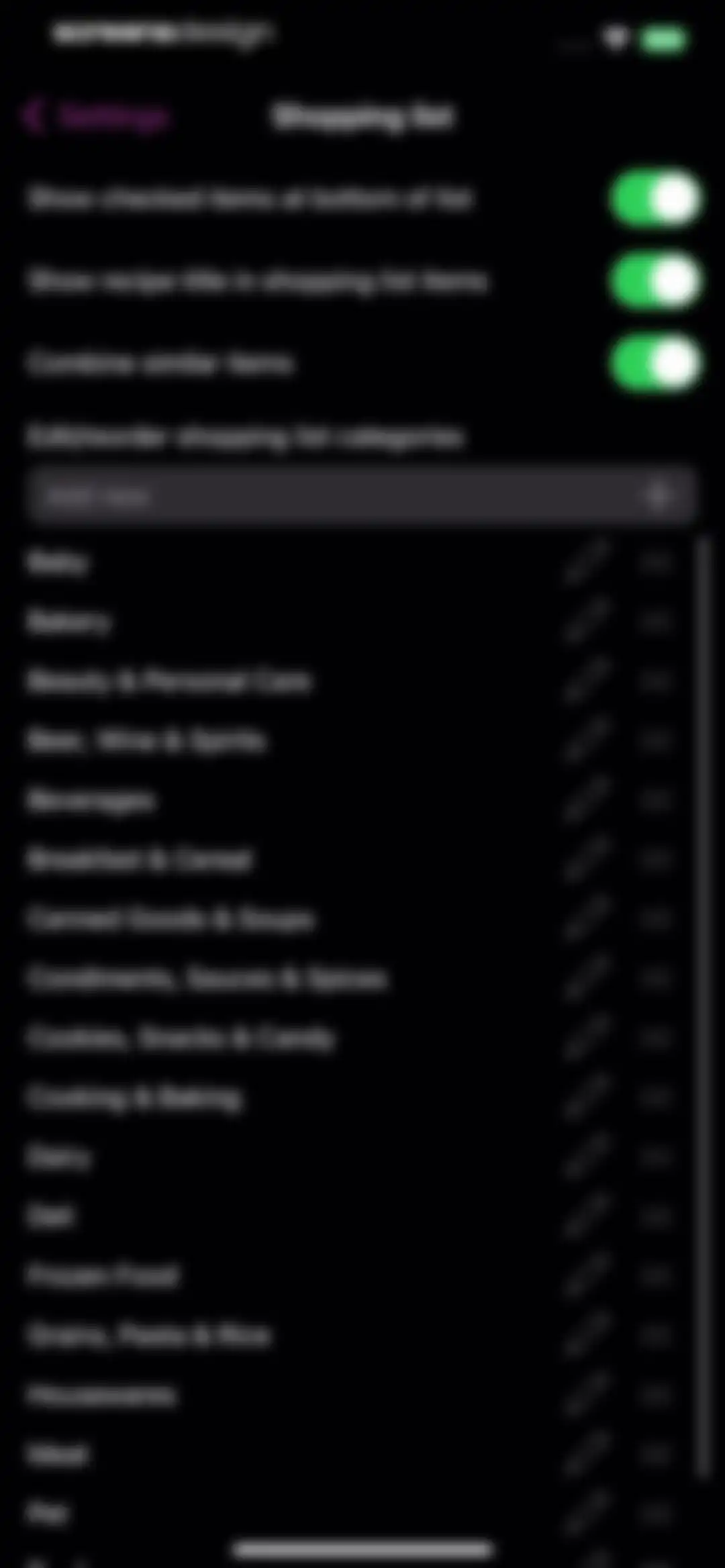 Recipe Keeper screen 78