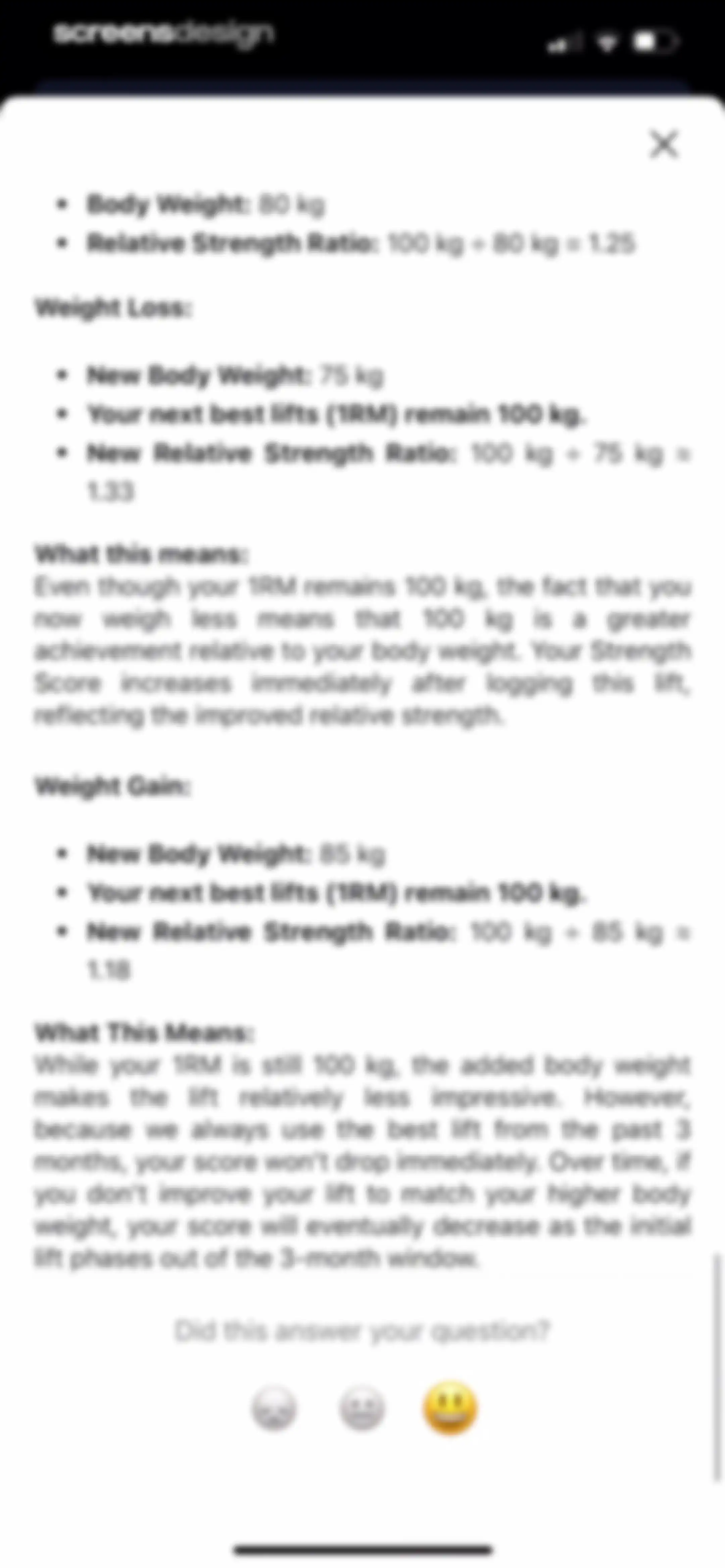 Personal Trainer: Gravl screen 109