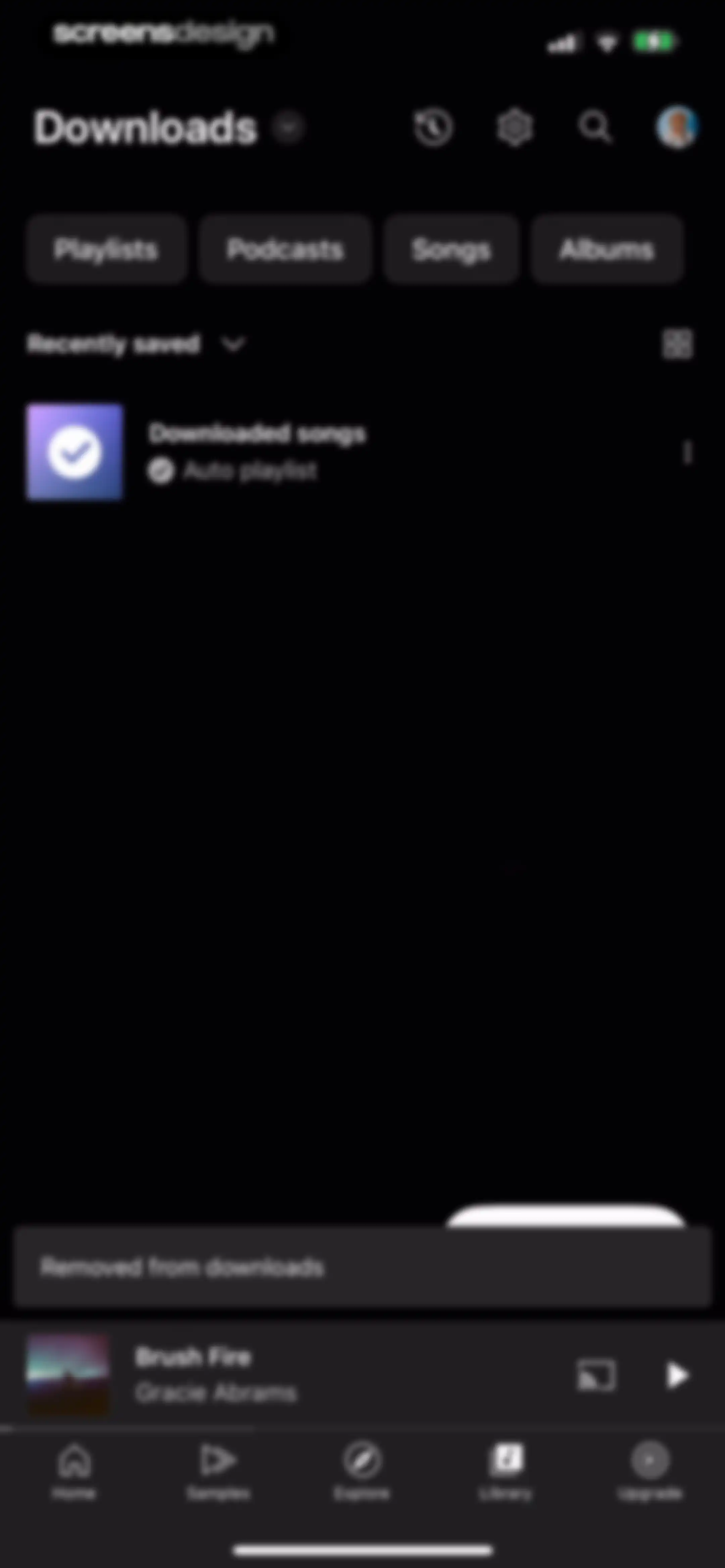 YouTube Music screen 151