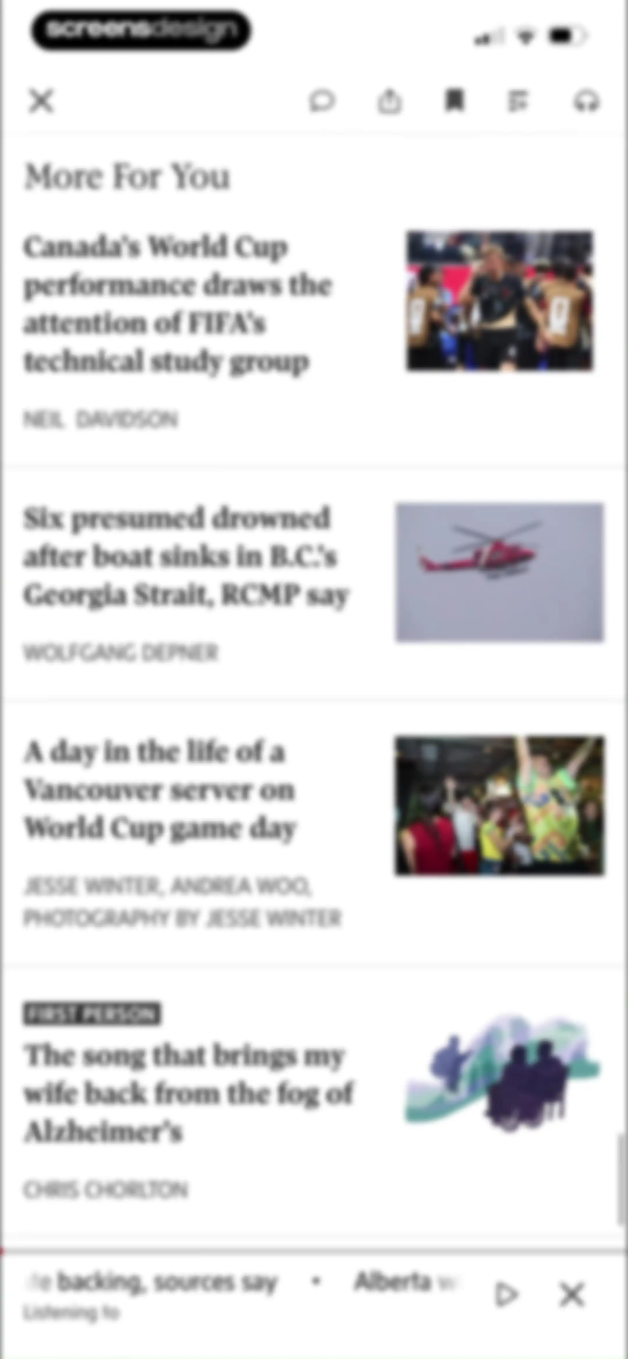 The Globe and Mail screen 26