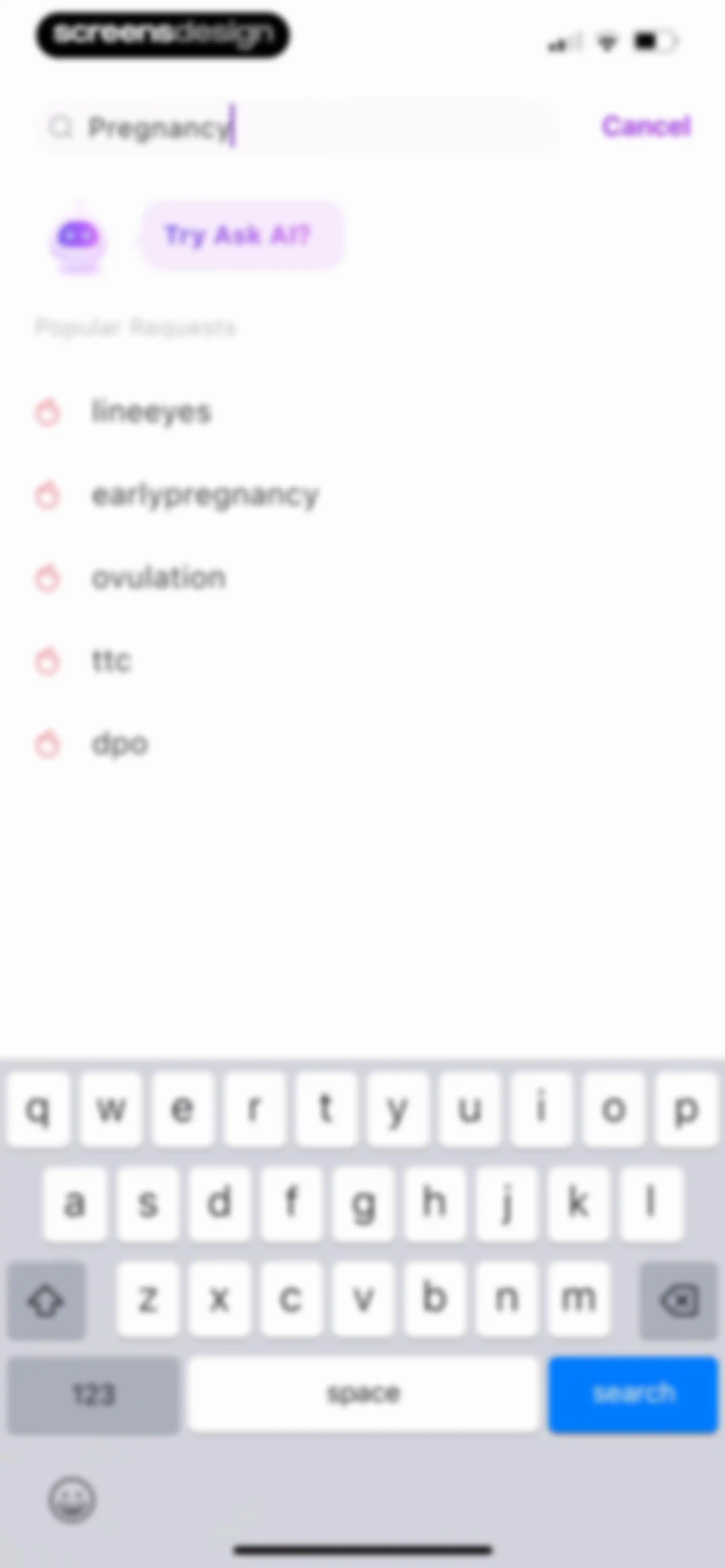 Premom-Ovulation Tracker, PCOS screen 215