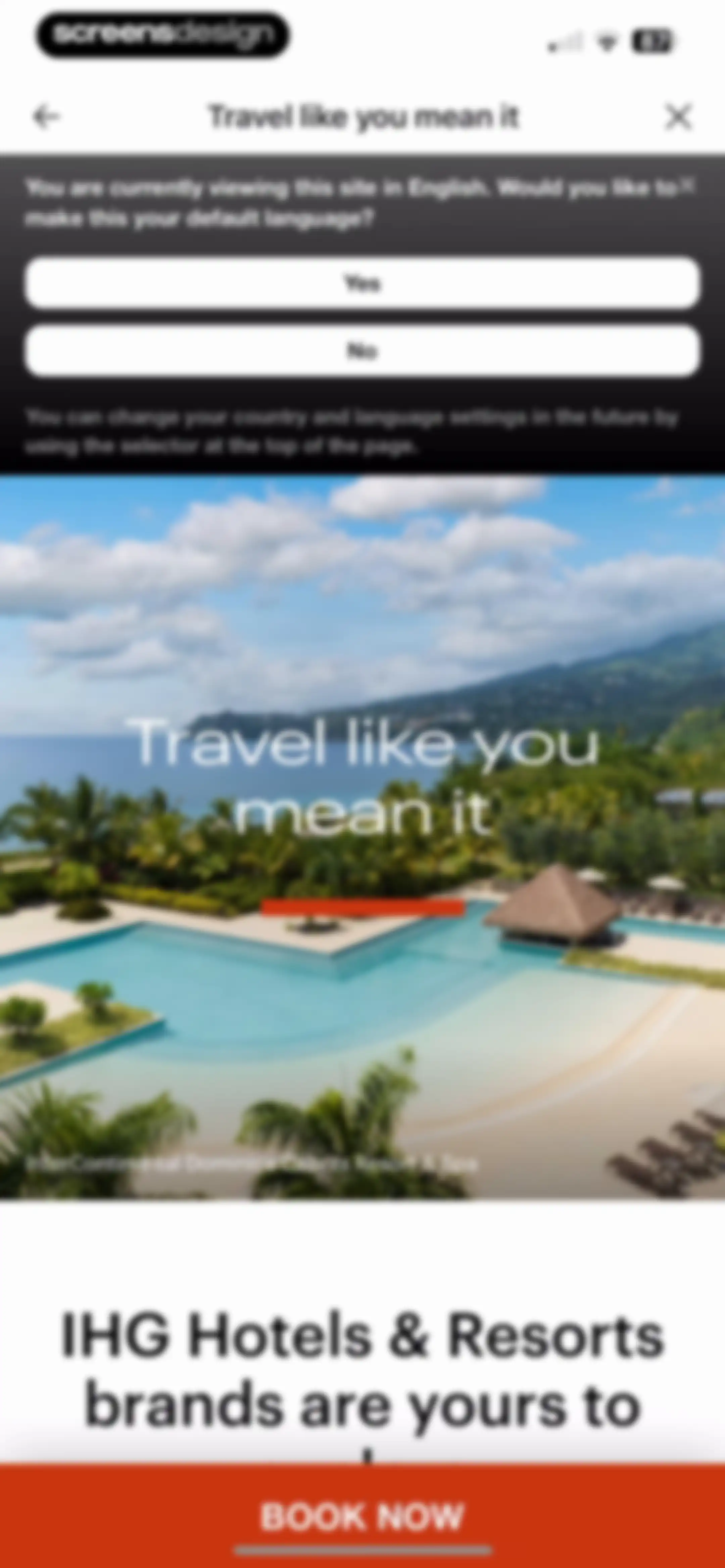 IHG One Rewards: Book Hotels screen 42
