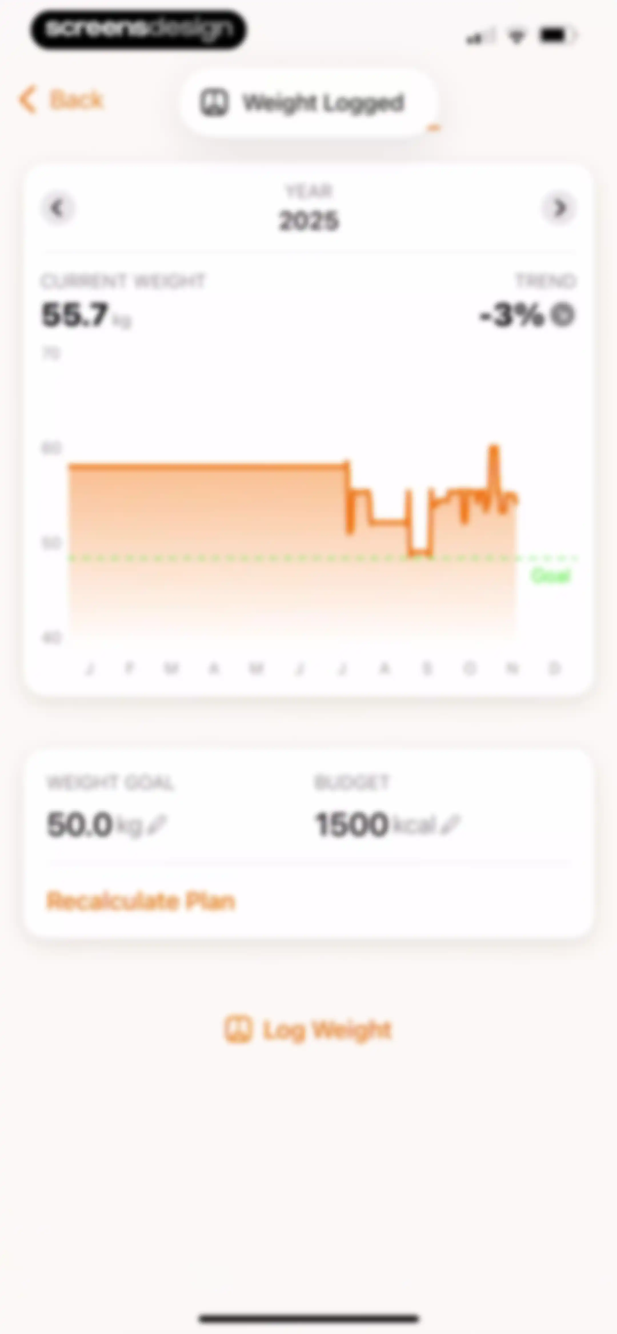 CalBot: AI Calorie Tracker screen 71