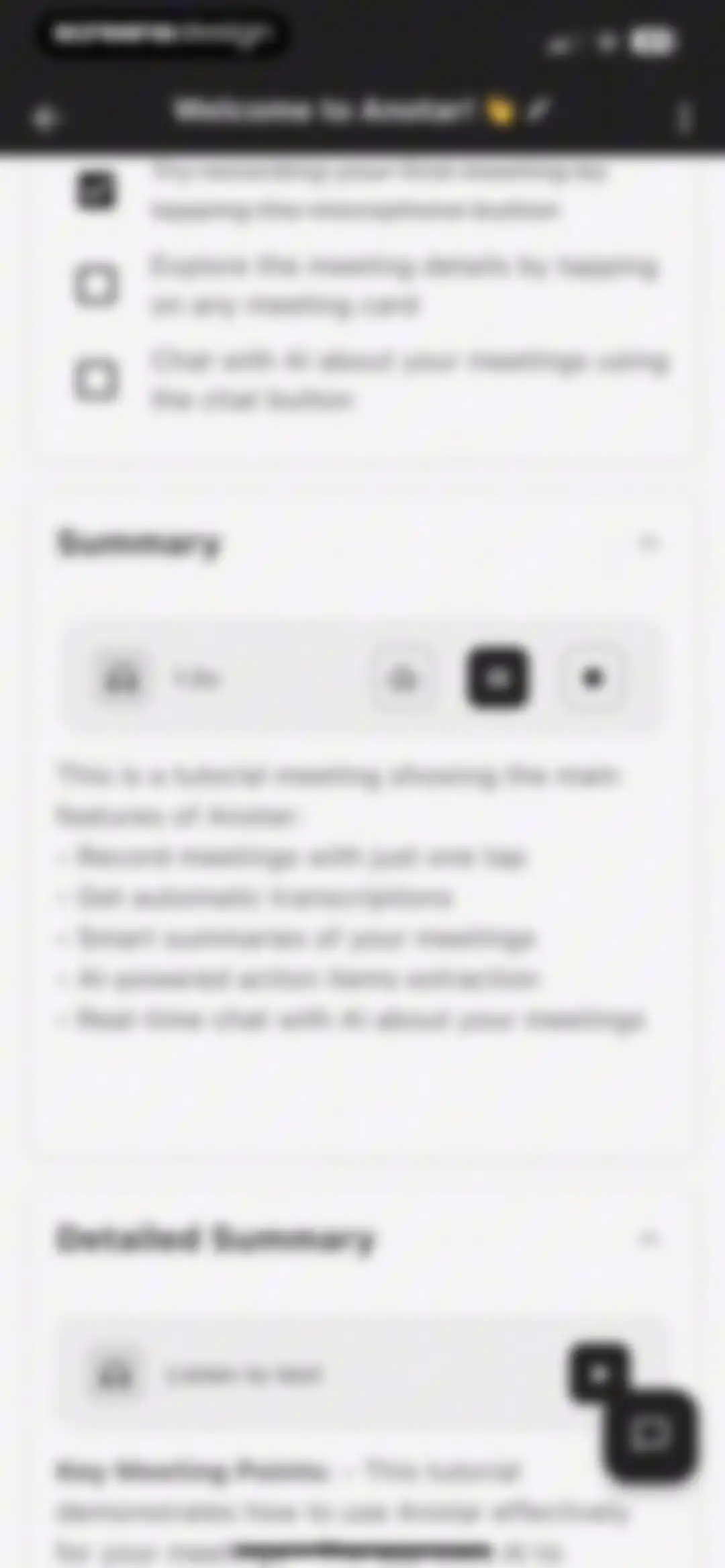 Anotar: Work Meeting Recorder screen 47
