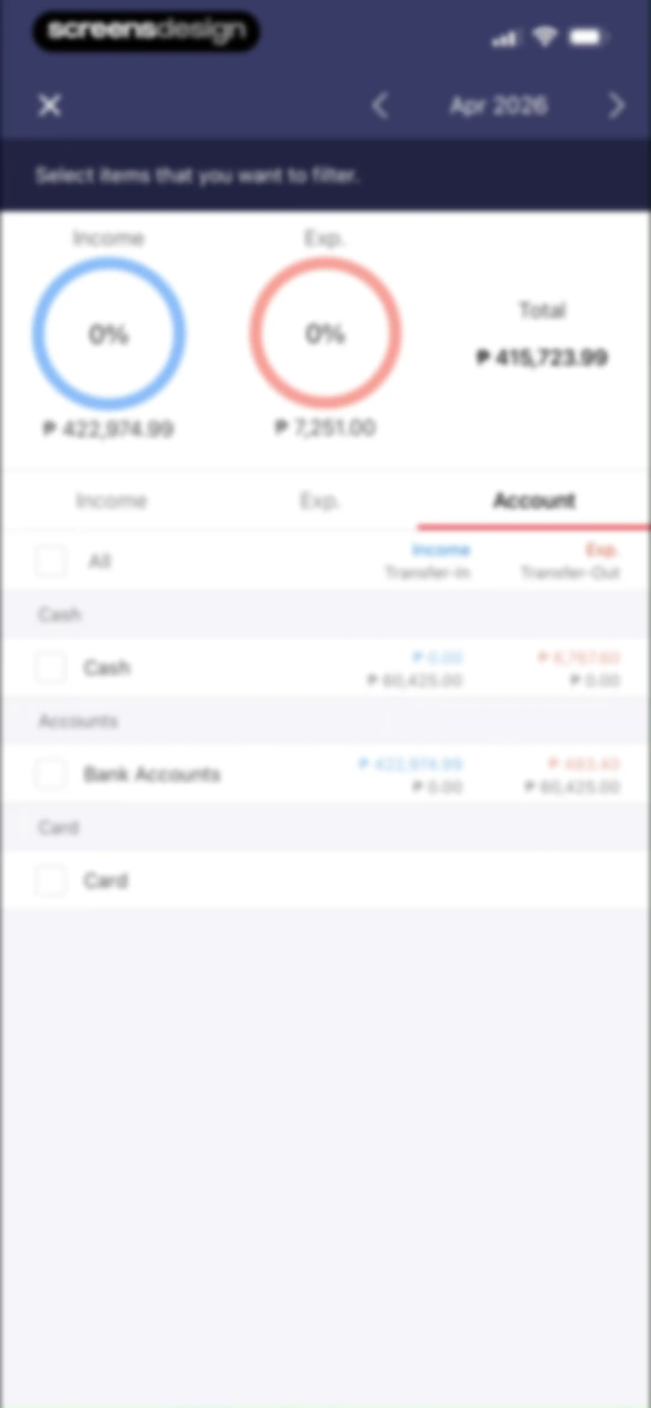Money Manager Expense & Budget screen 36