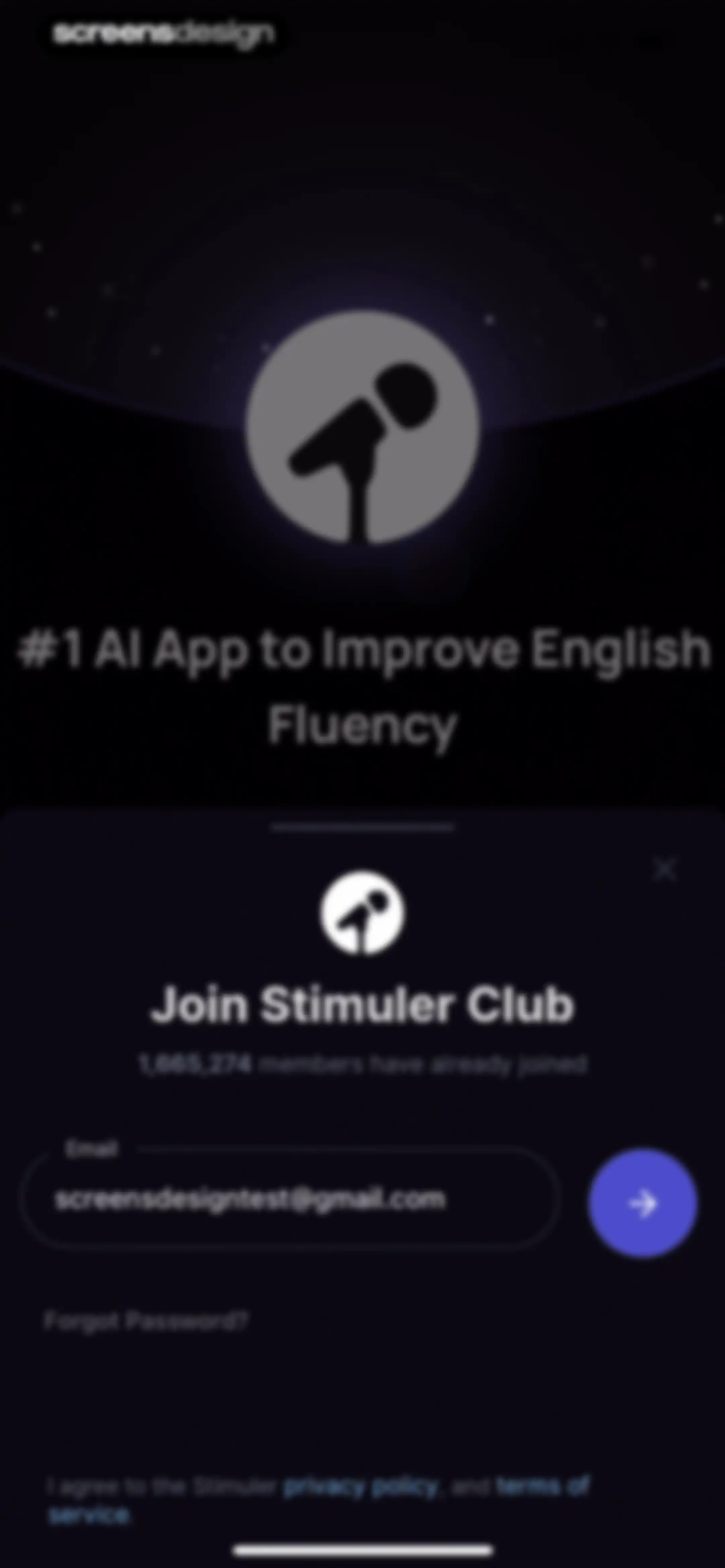 Stimuler- English Speaking App screen 3