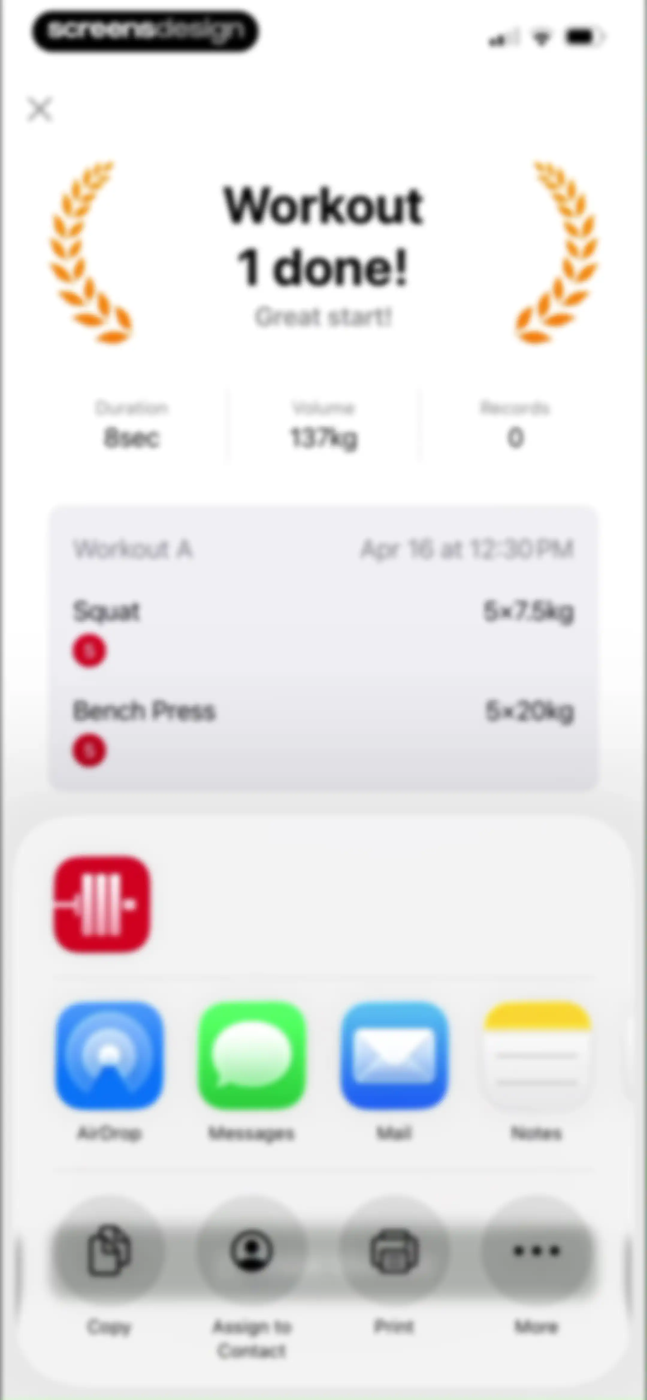 Stronglifts 5x5 Workout Plan screen 57
