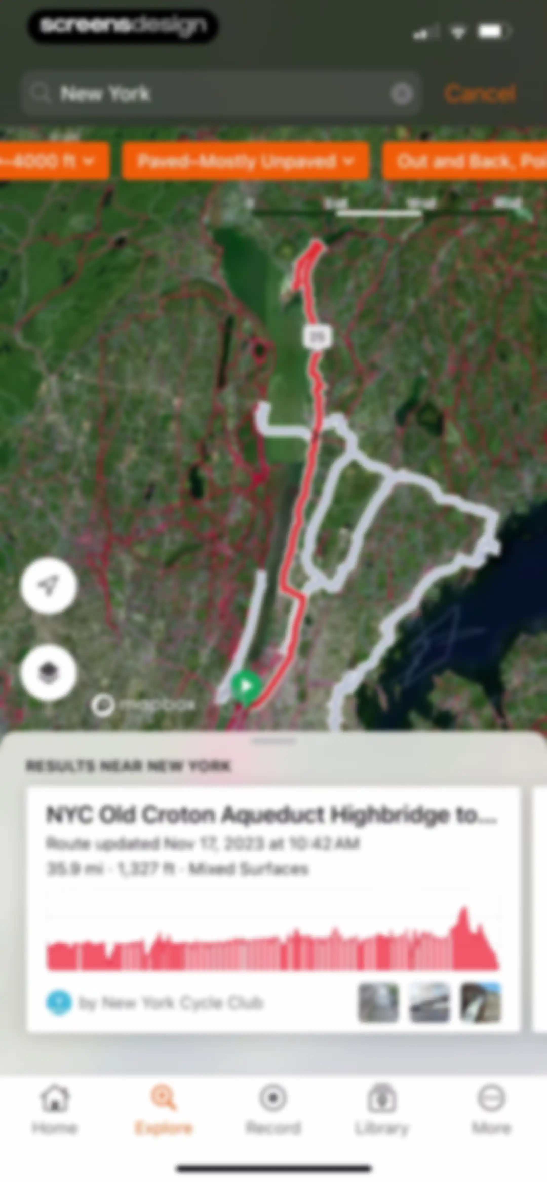 Ride with GPS: Bike Navigation screen 28