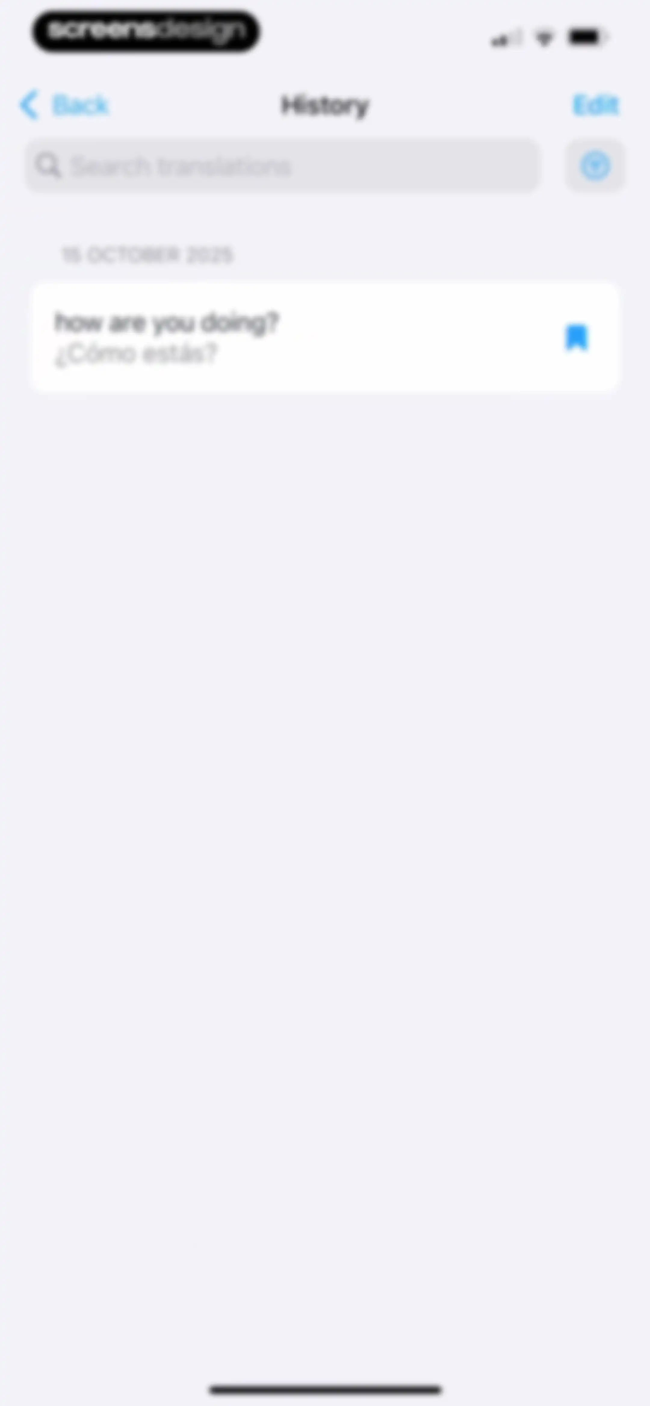 iTranslate Translator screen 43