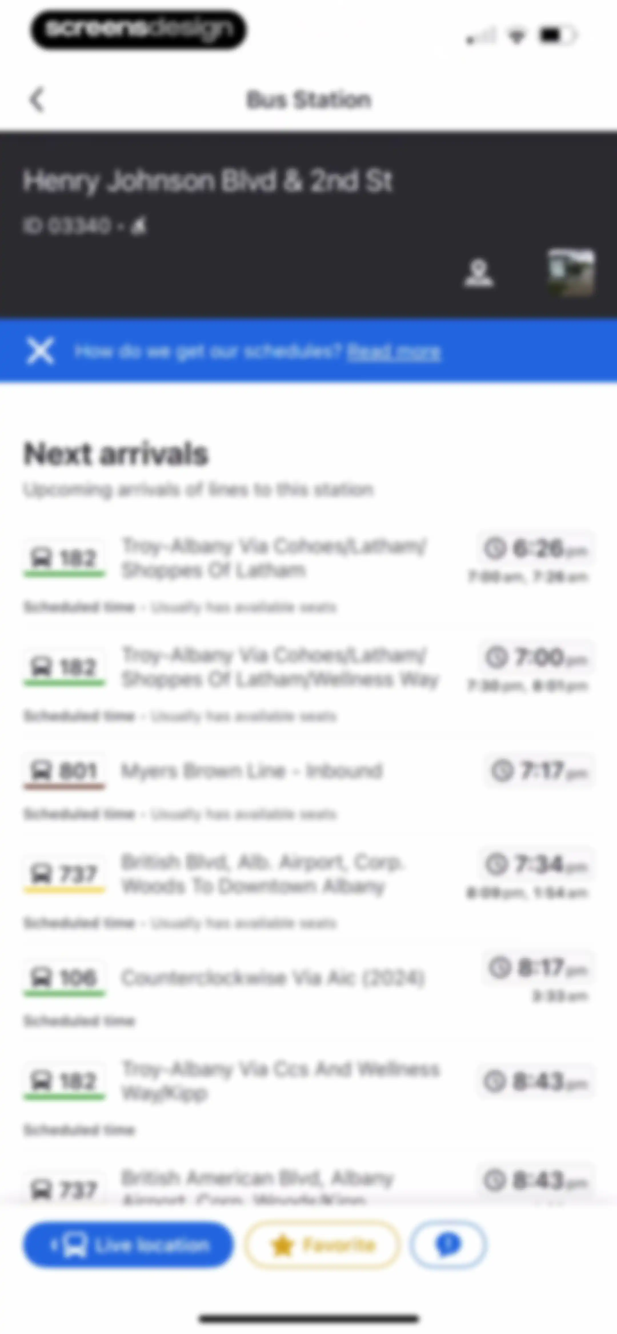 Moovit: Bus & Transit Tracker screen 102