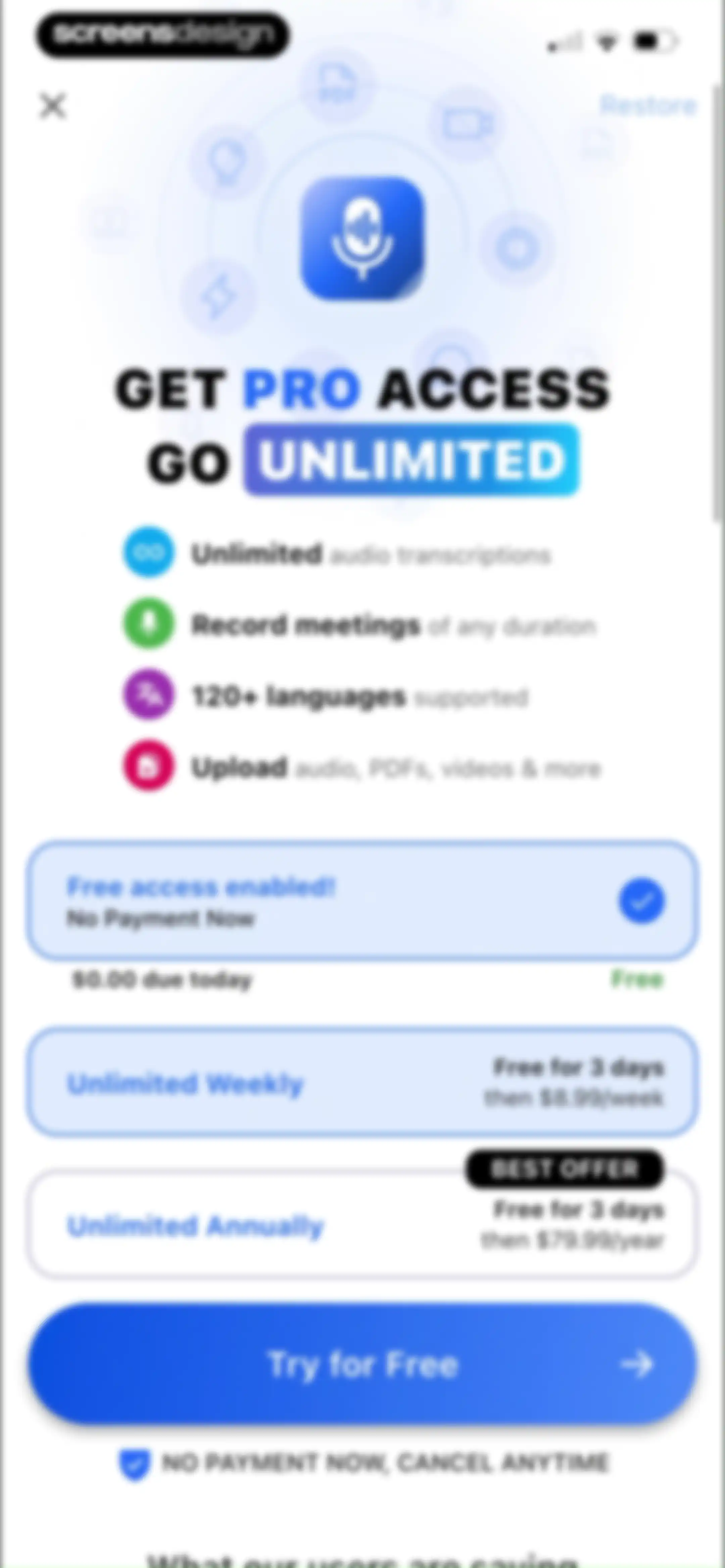 Summary - AI Note Taker screen 24