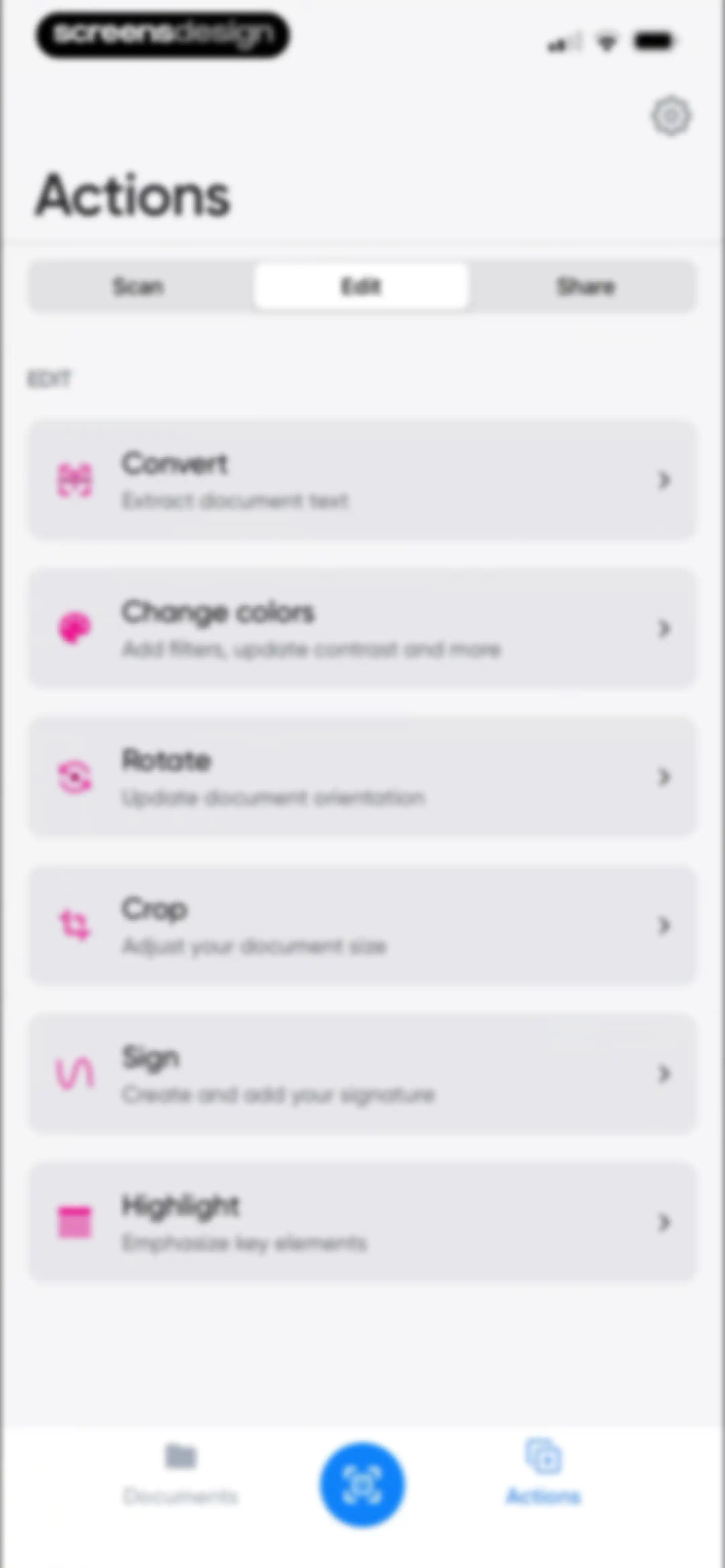 Scanner – Scan PDF & Document screen 70