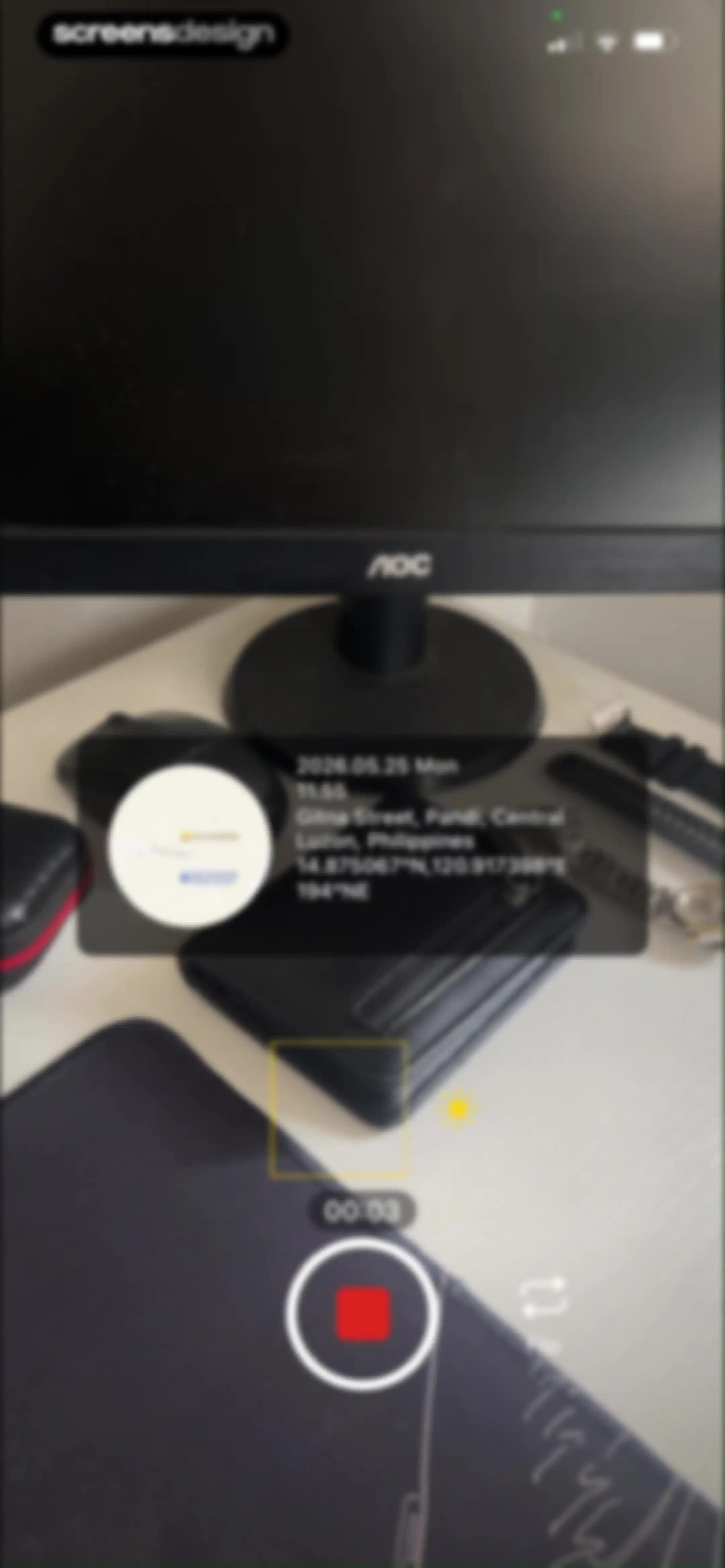 Timestamp Camera Basic. screen 26