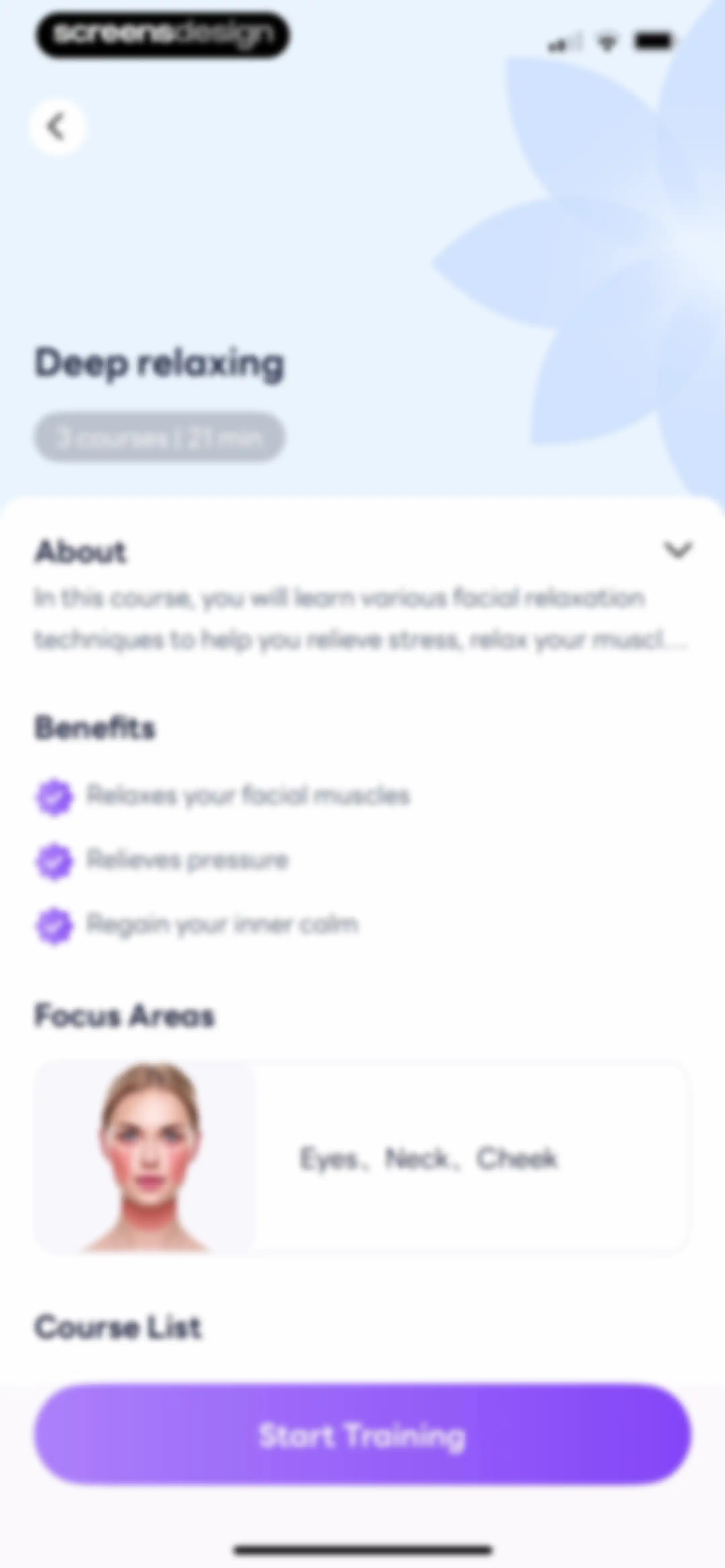 FaceYogi - Face Yoga, Massage screen 88