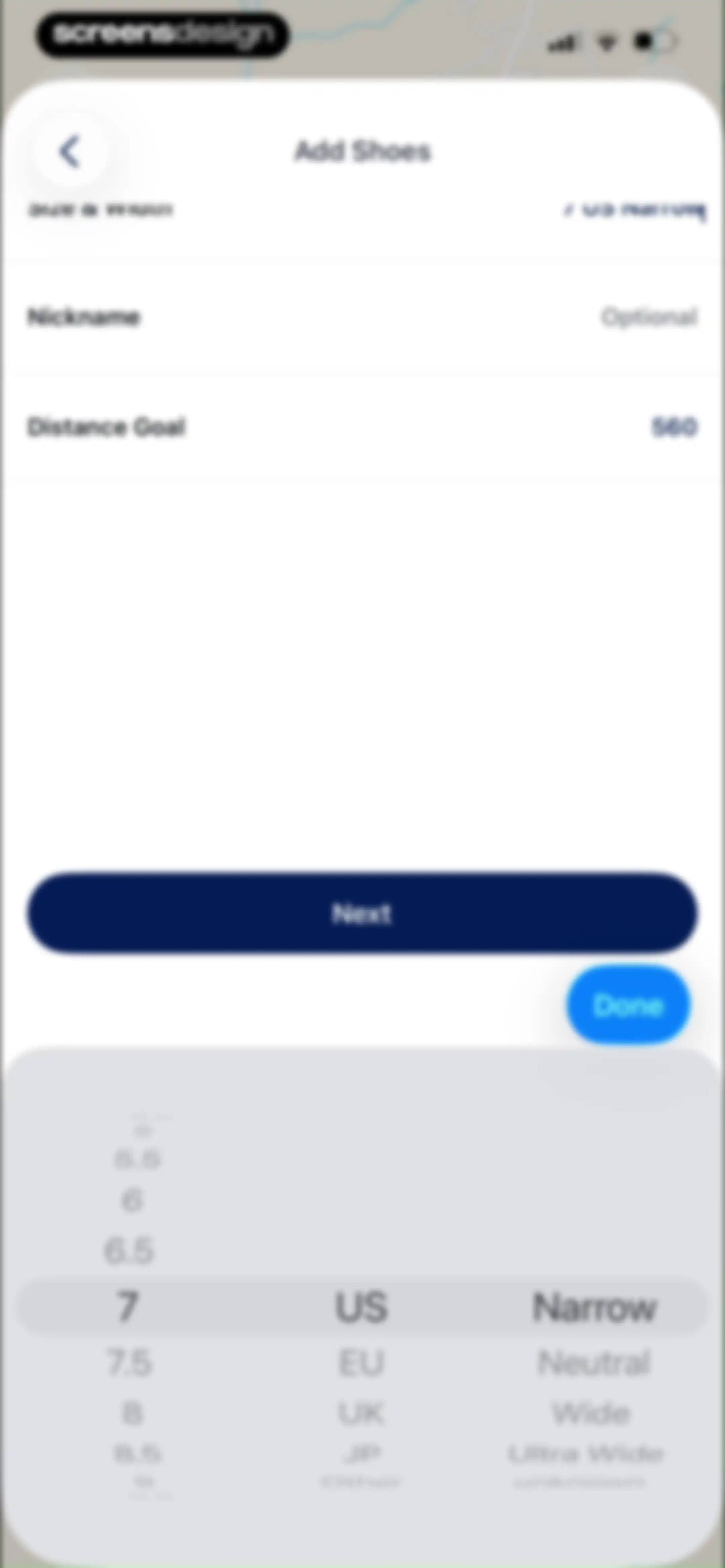 ASICS Runkeeper—Run Tracker screen 44
