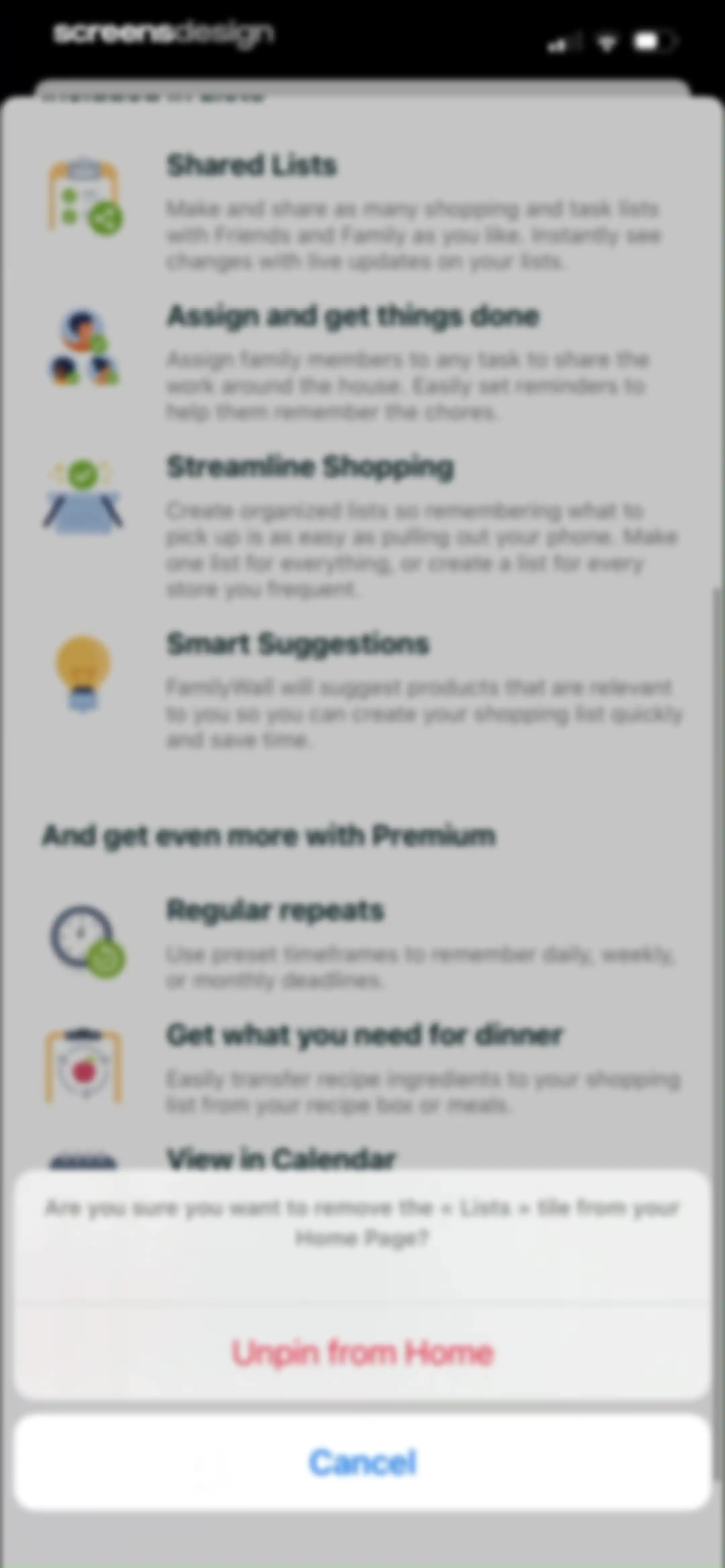 FamilyWall: Family Organizer screen 233