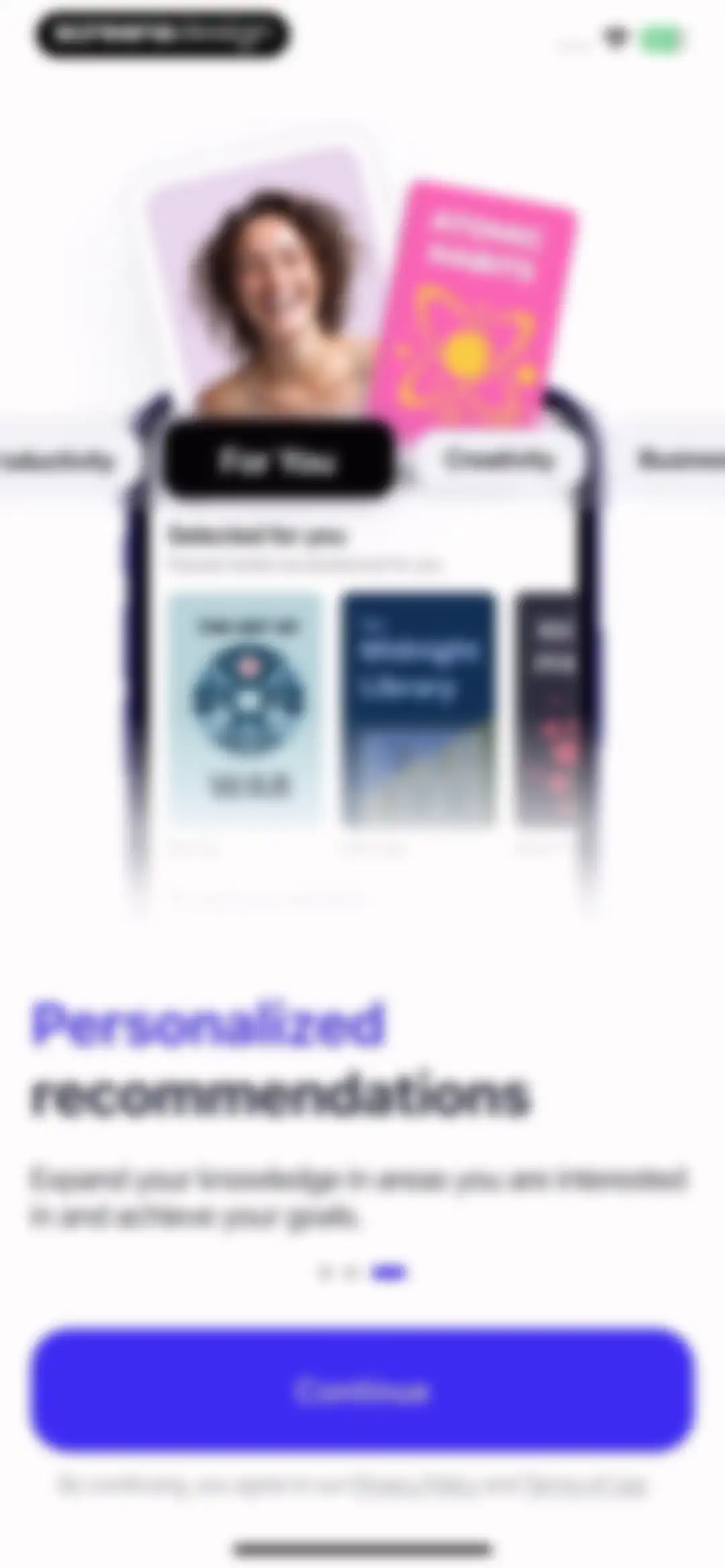 Micro Learning Daily - Sparkle screen 6