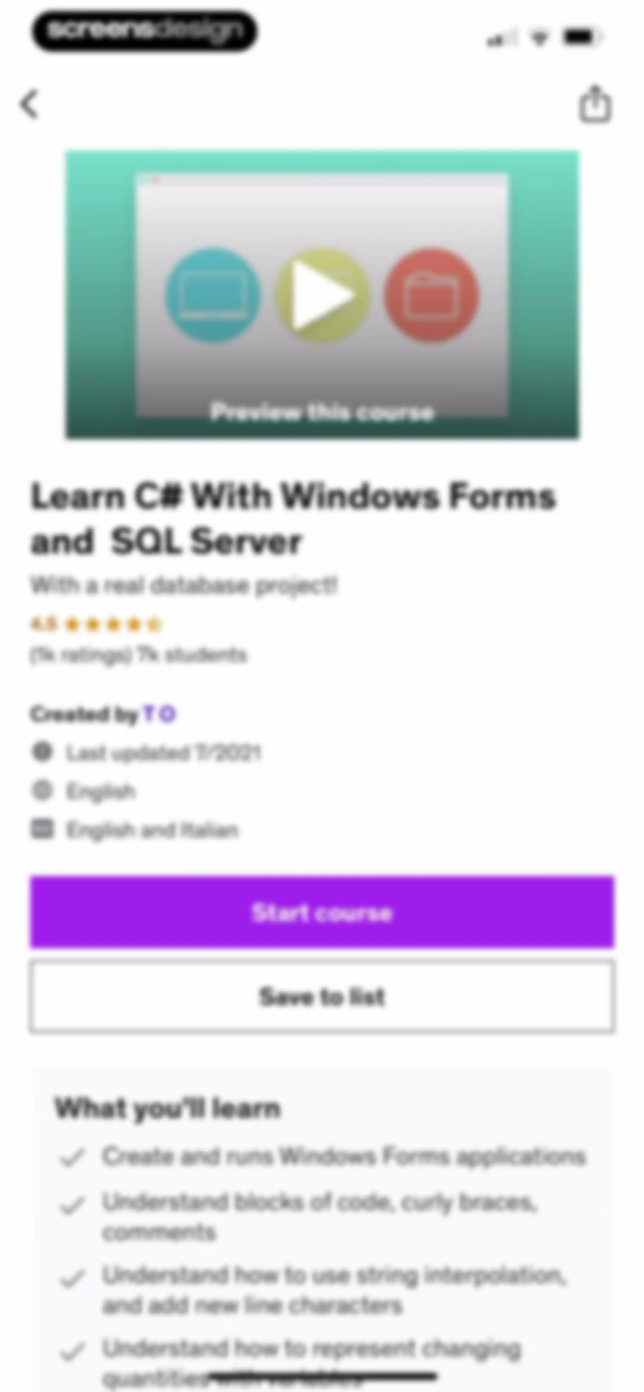 Udemy Online Video Courses screen 26
