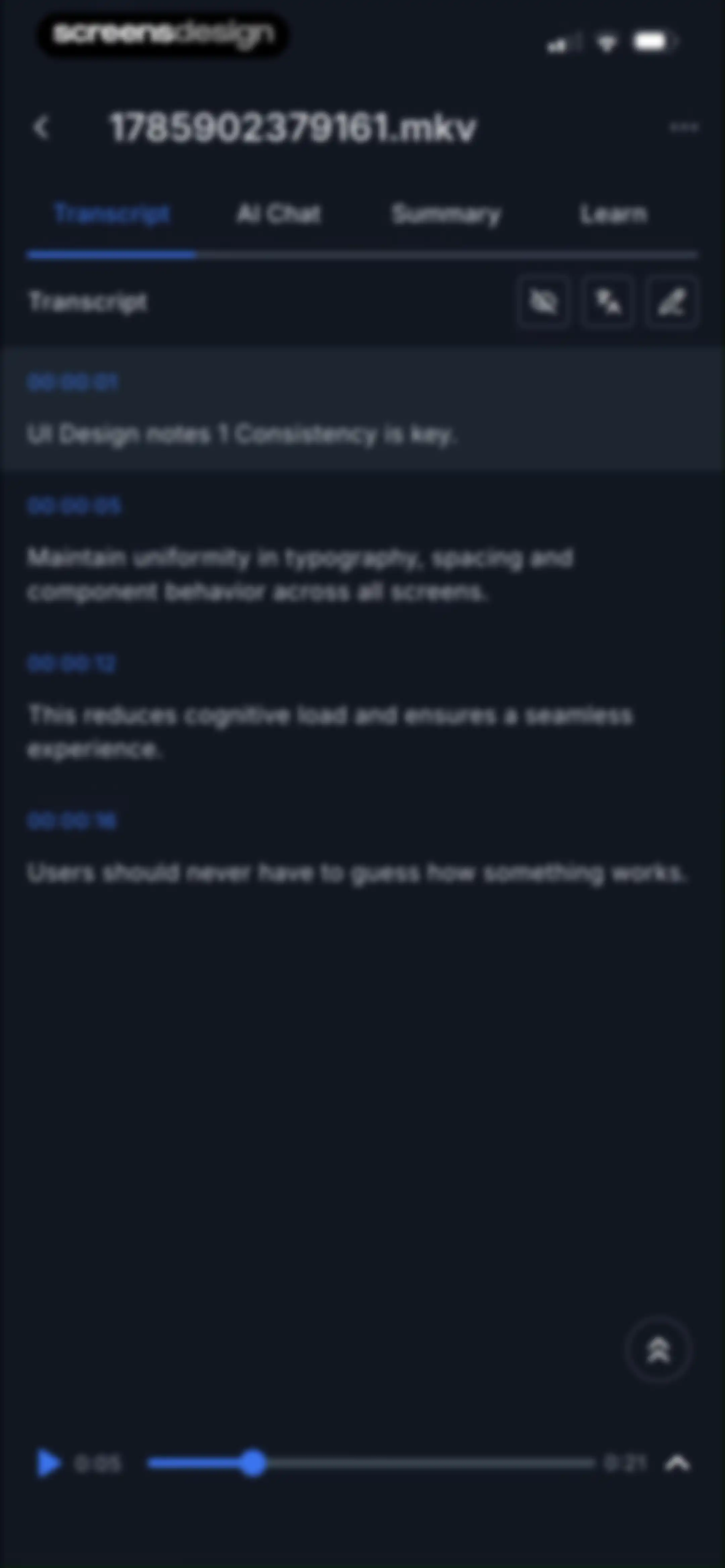 Transkriptor - Speech to Text screen 39