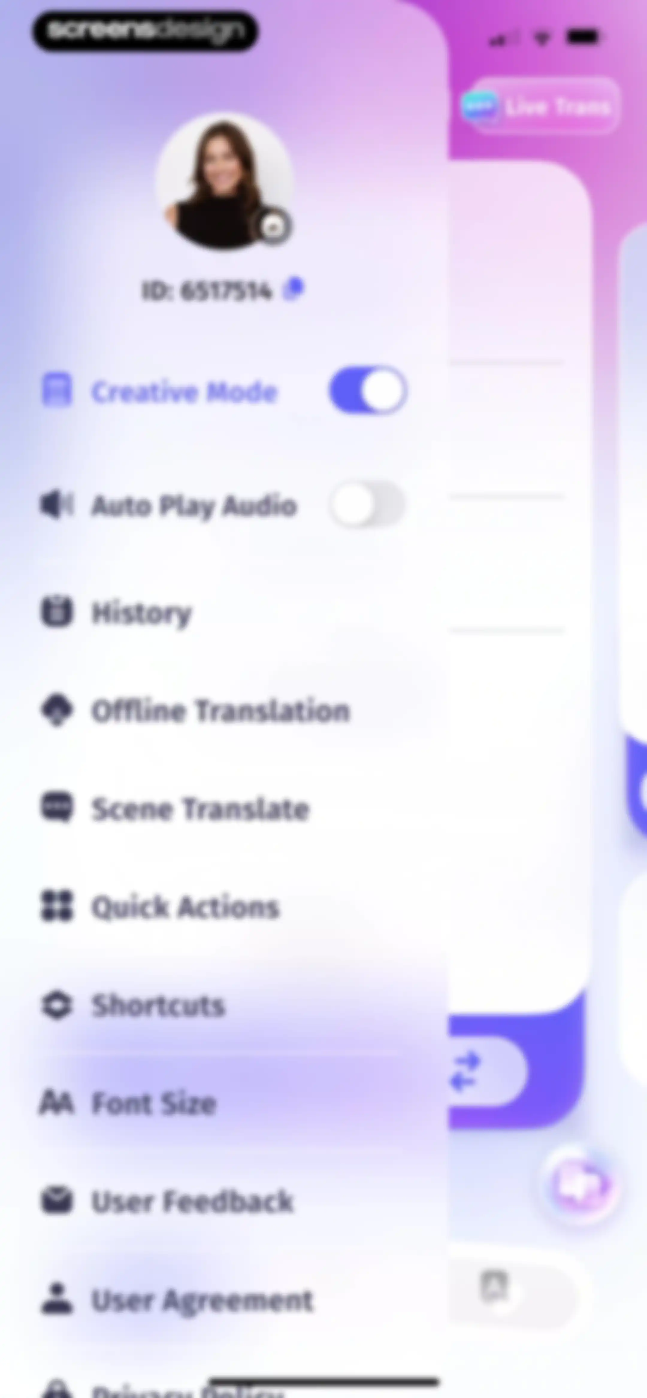 eTranslator-AI Translate screen 88