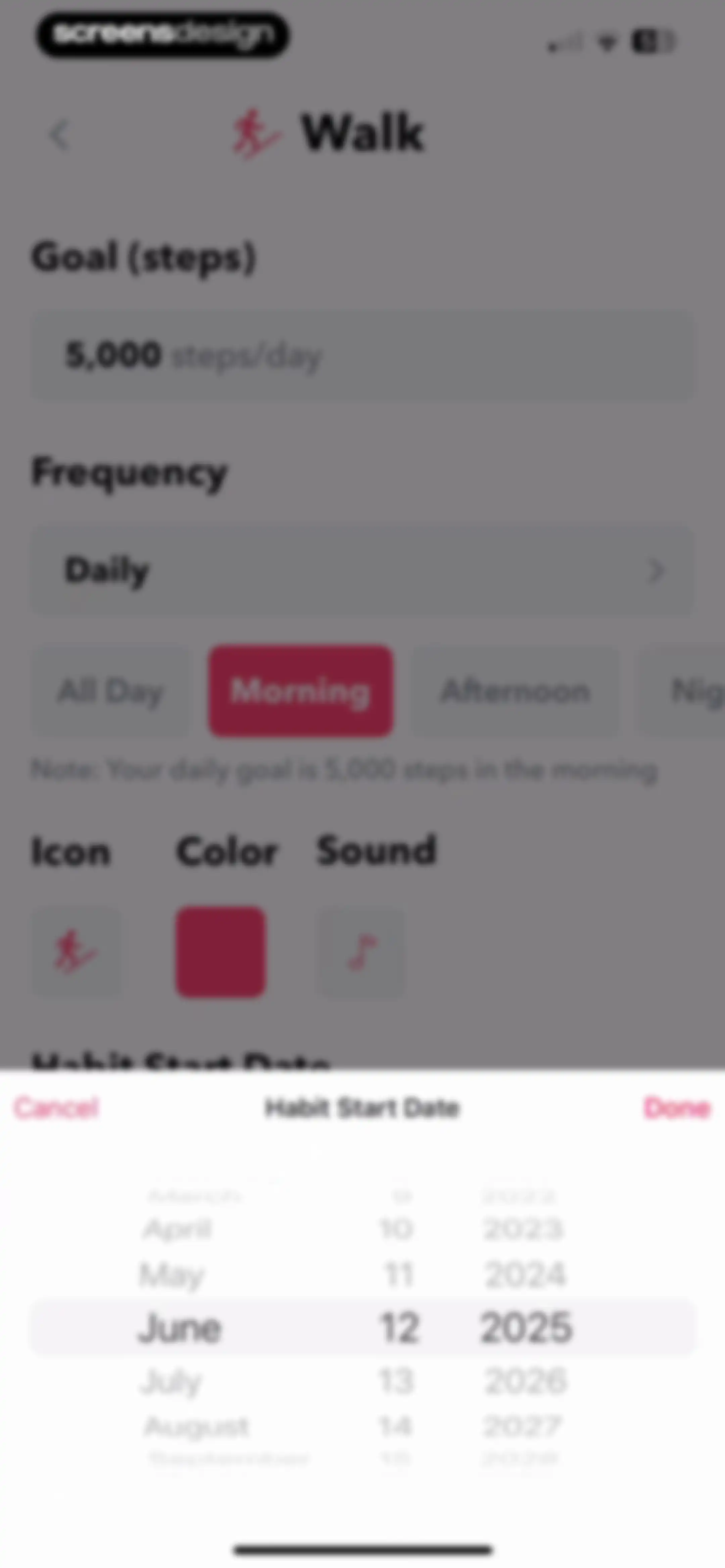 HabitMinder • Habit Tracker screen 18