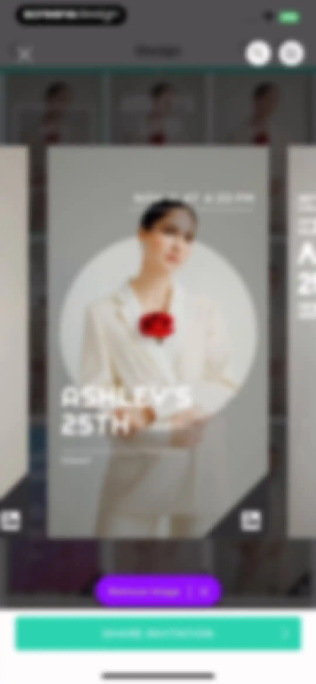 Zazzle Events screen 45
