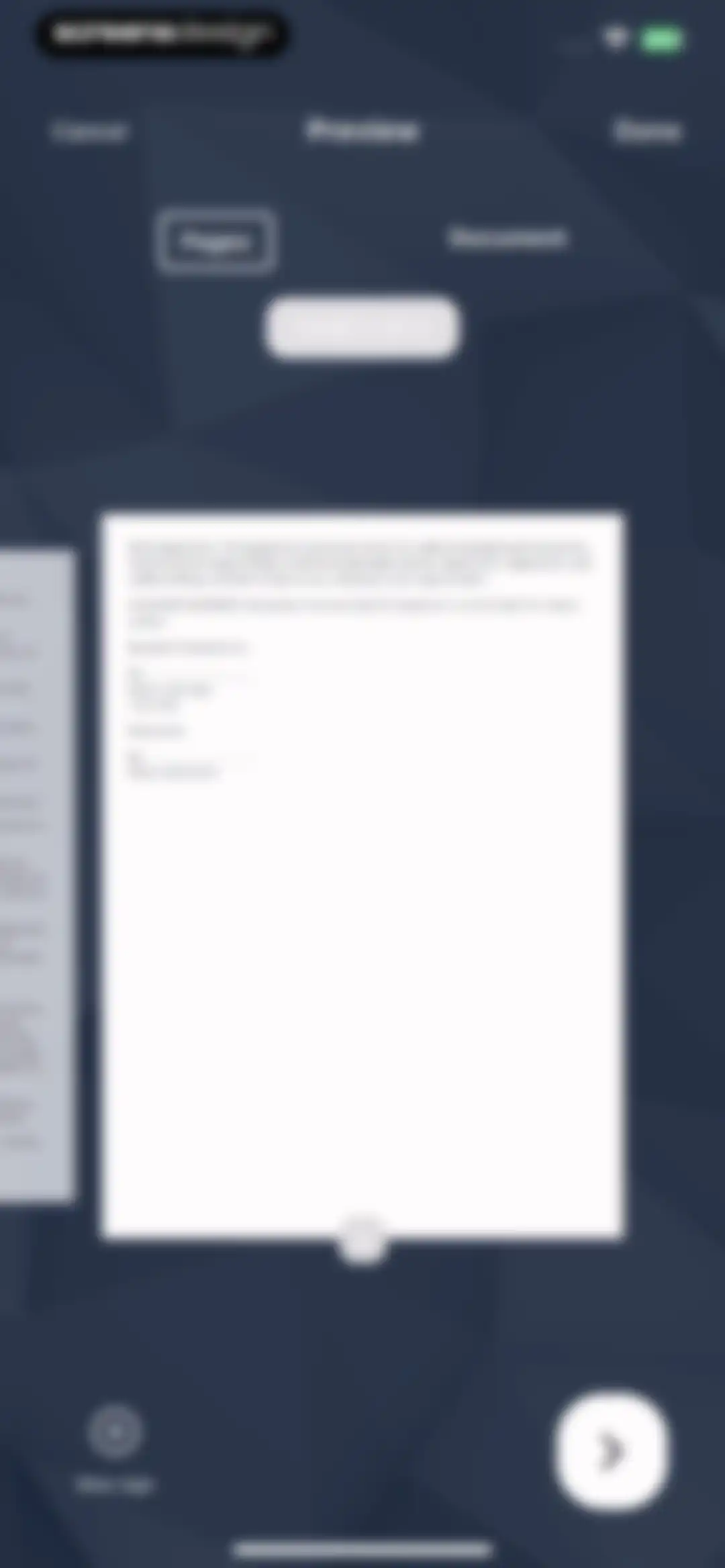 e Signature Scanner, Sign PDF screen 11