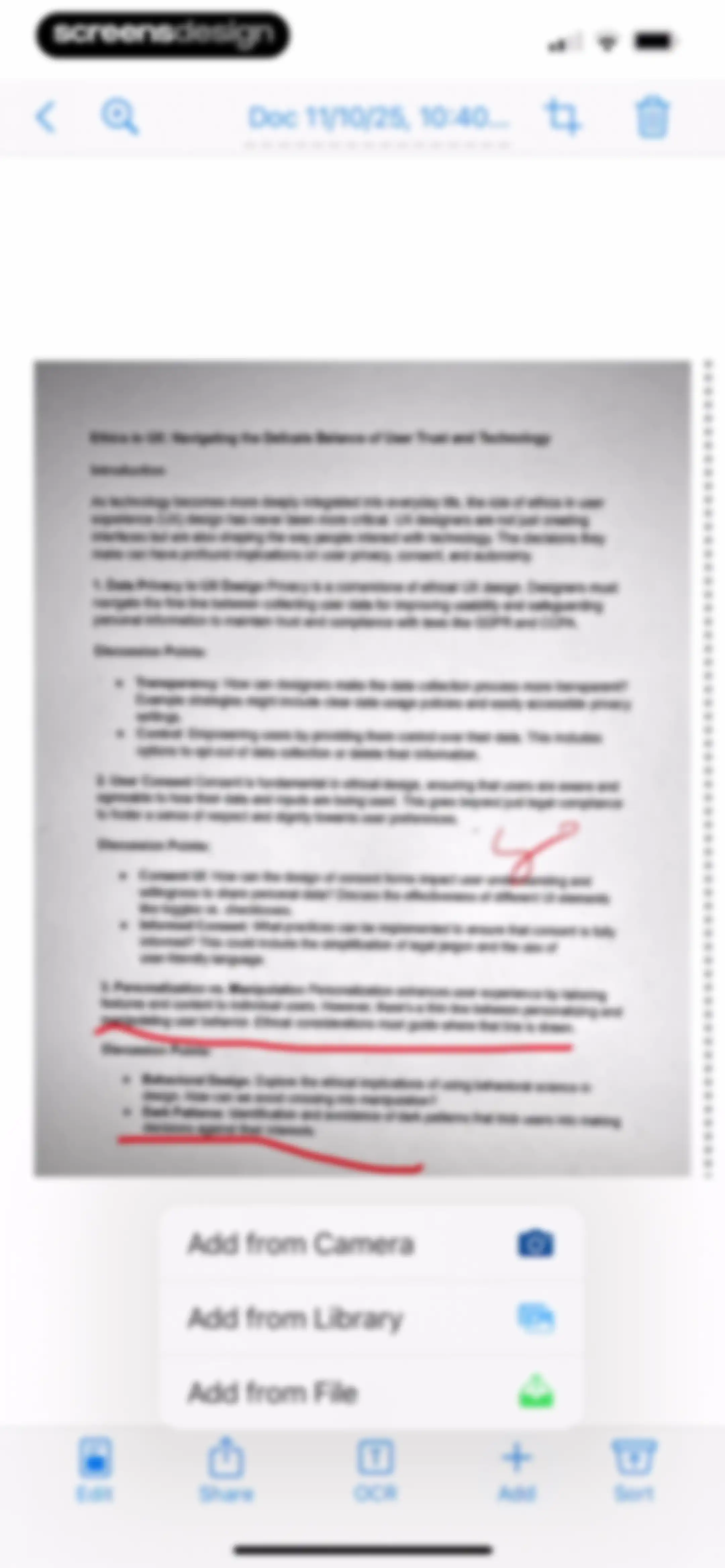 PDF Scanner・Scan Documents App screen 29