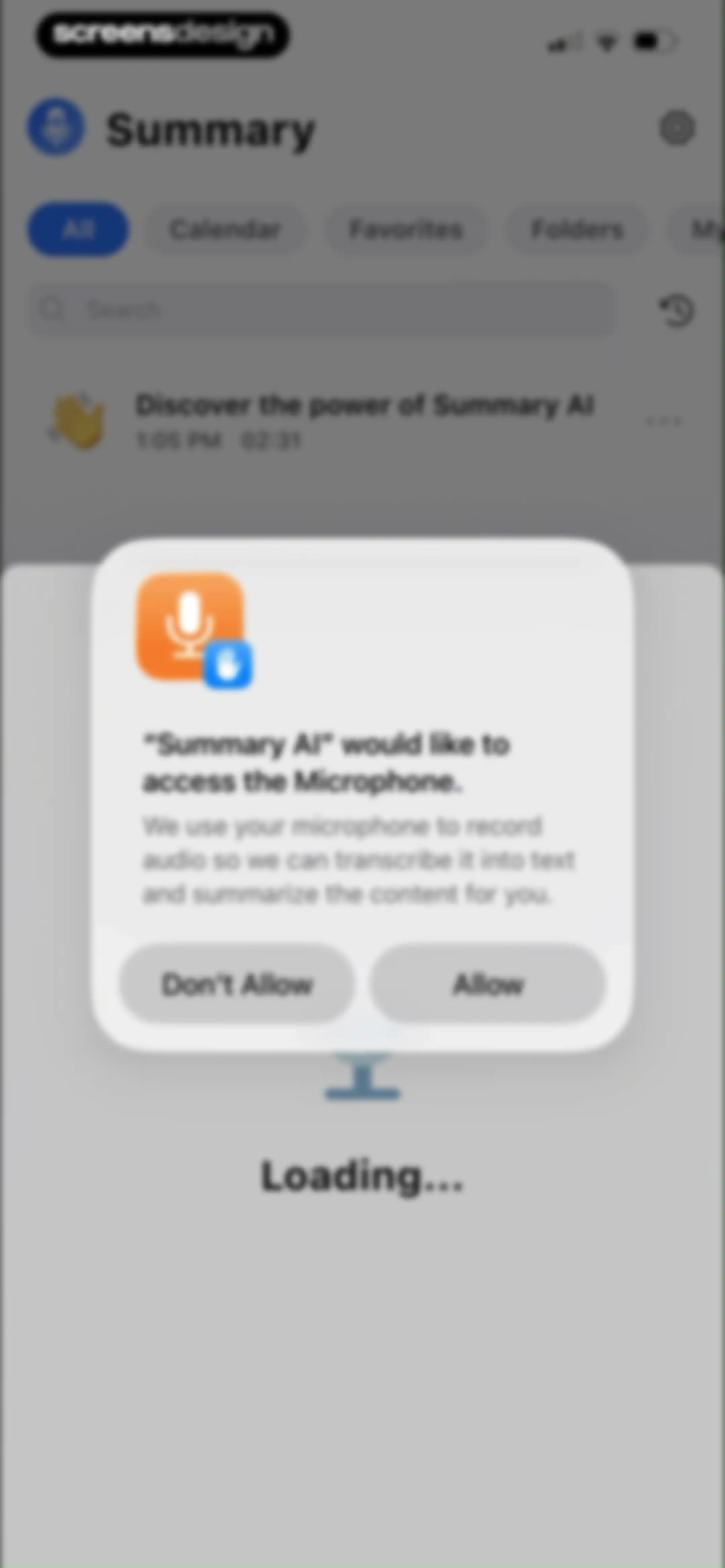 Summary - AI Note Taker screen 32