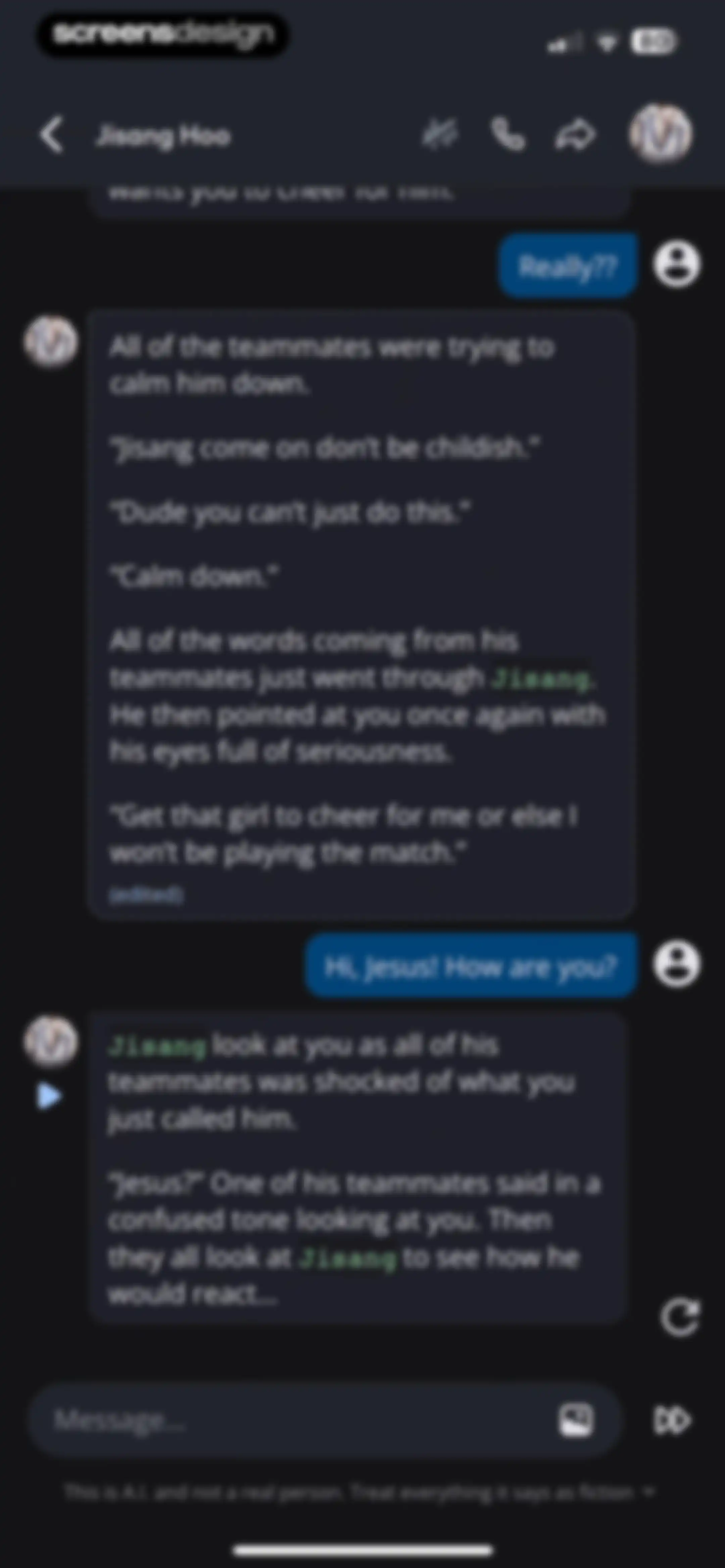 Character AI: Chat, Talk, Text screen 38
