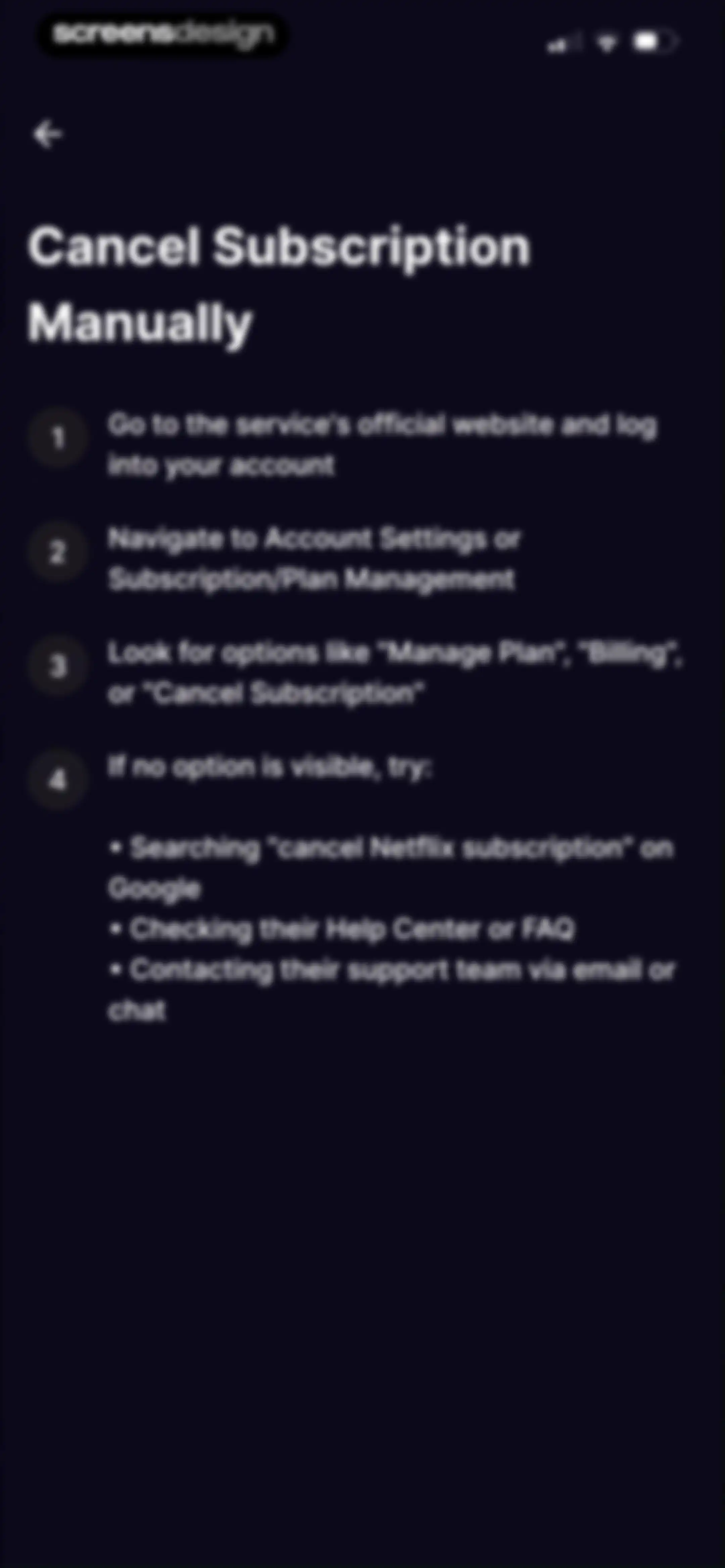 SubPilot: Cancel Subscriptions screen 42