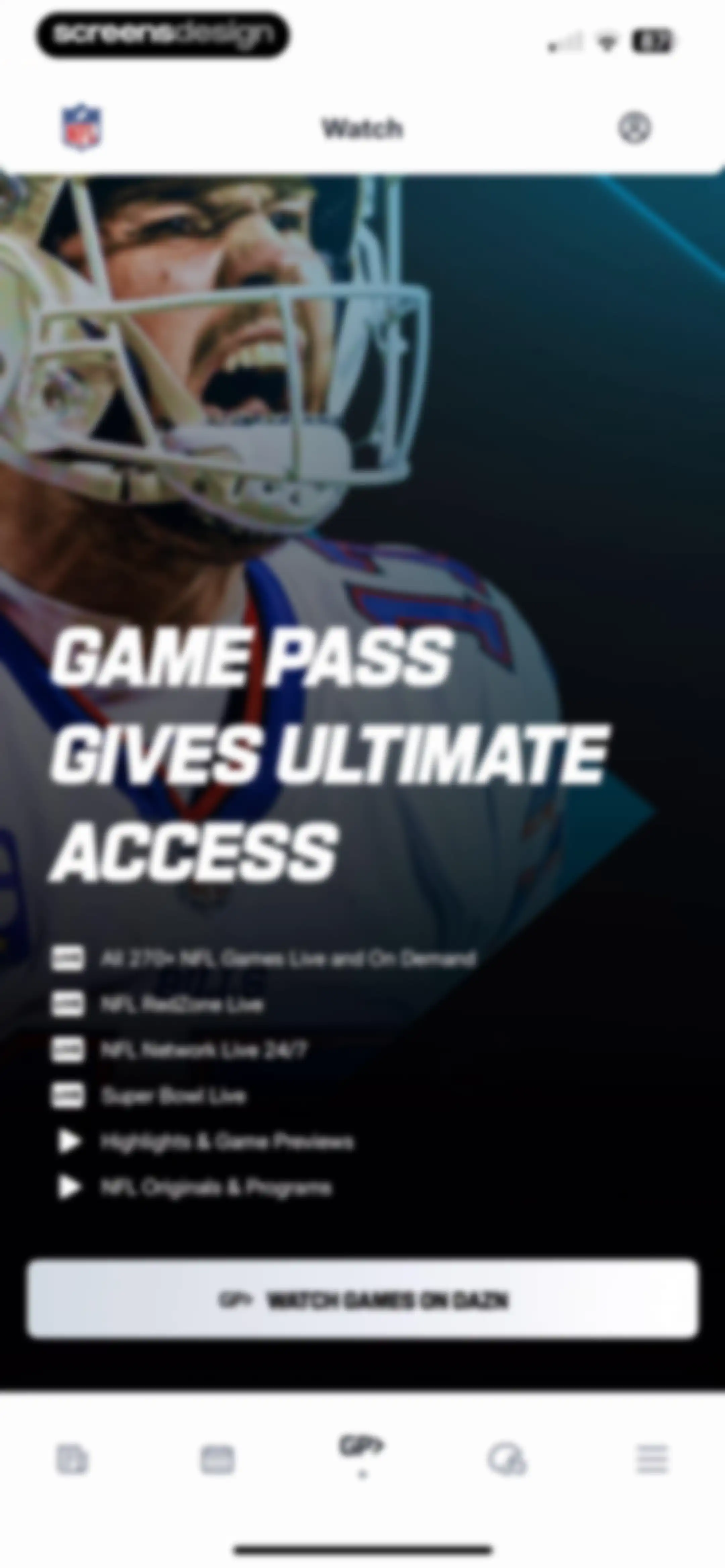 NFL screen 15