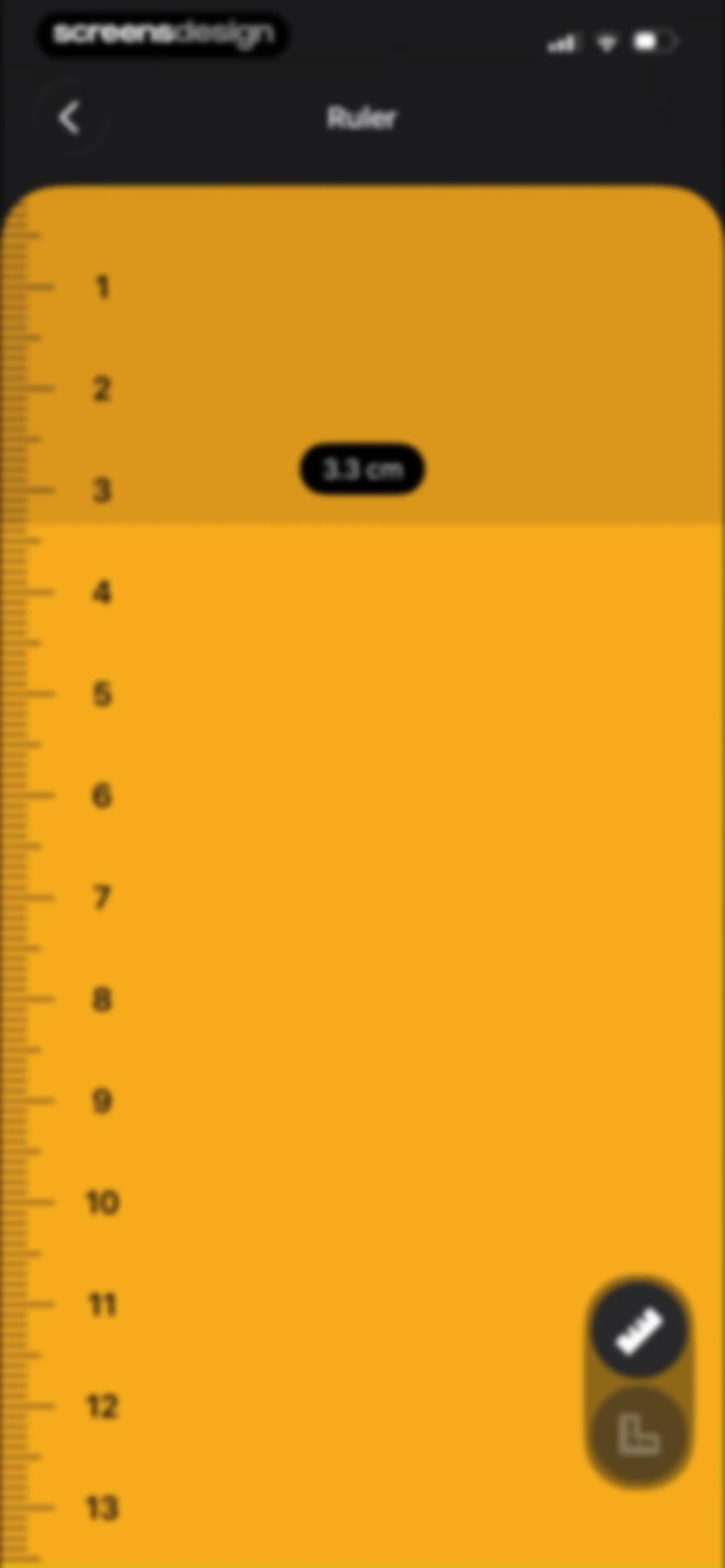 The Tape Measure & 3D Scanner screen 24