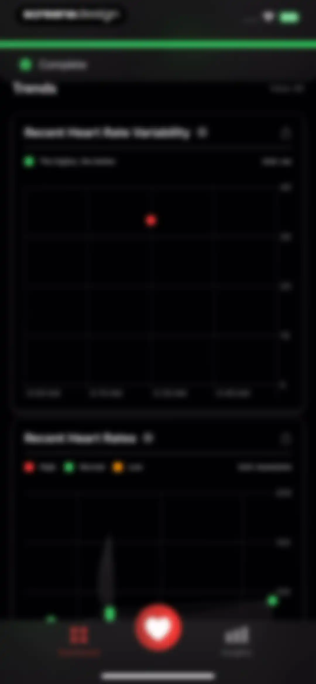 Check Heart Rate Now screen 15
