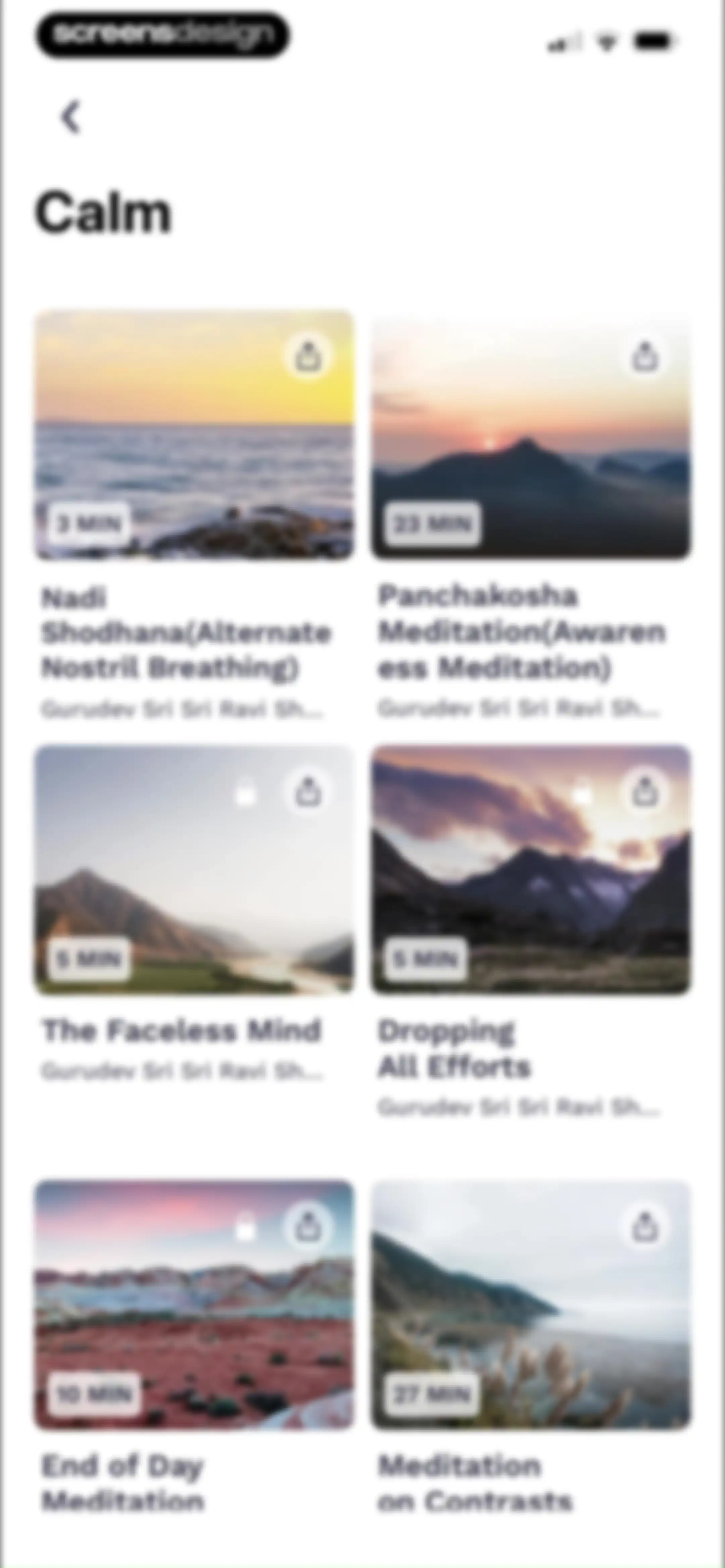 Art of Living Official App screen 51