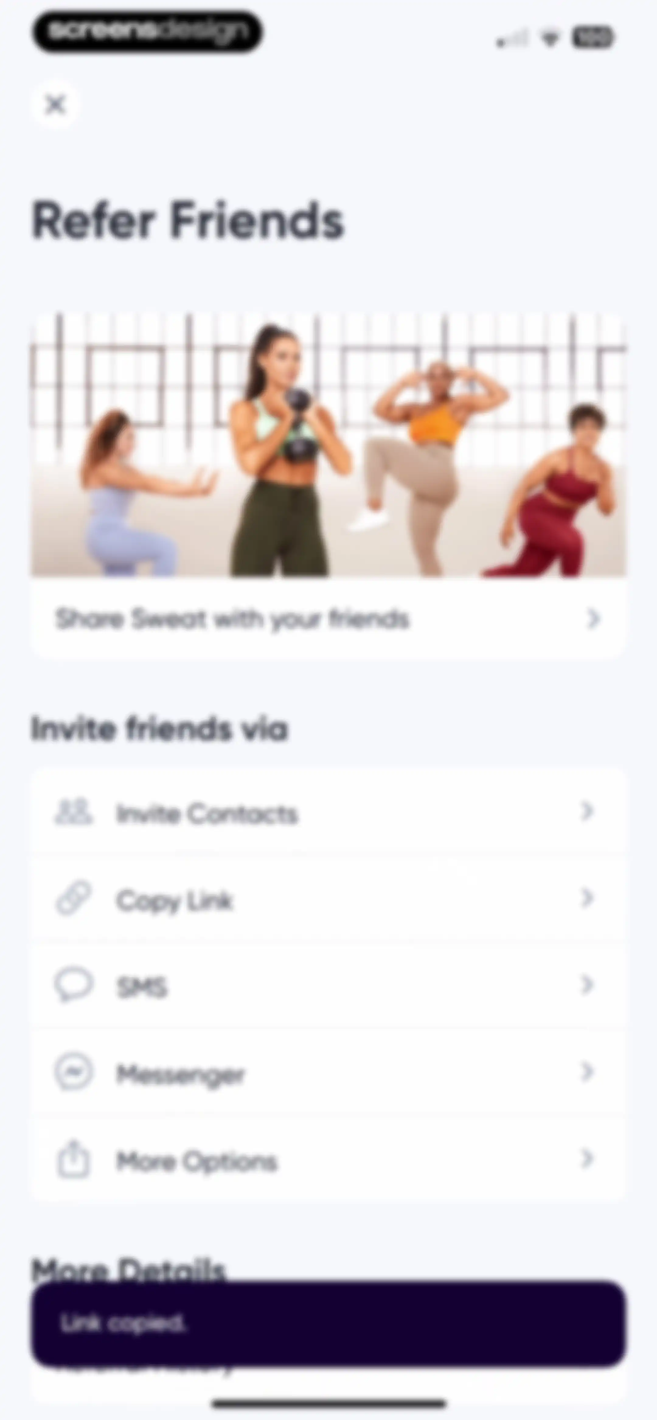 Sweat: Fitness App For Women screen 94