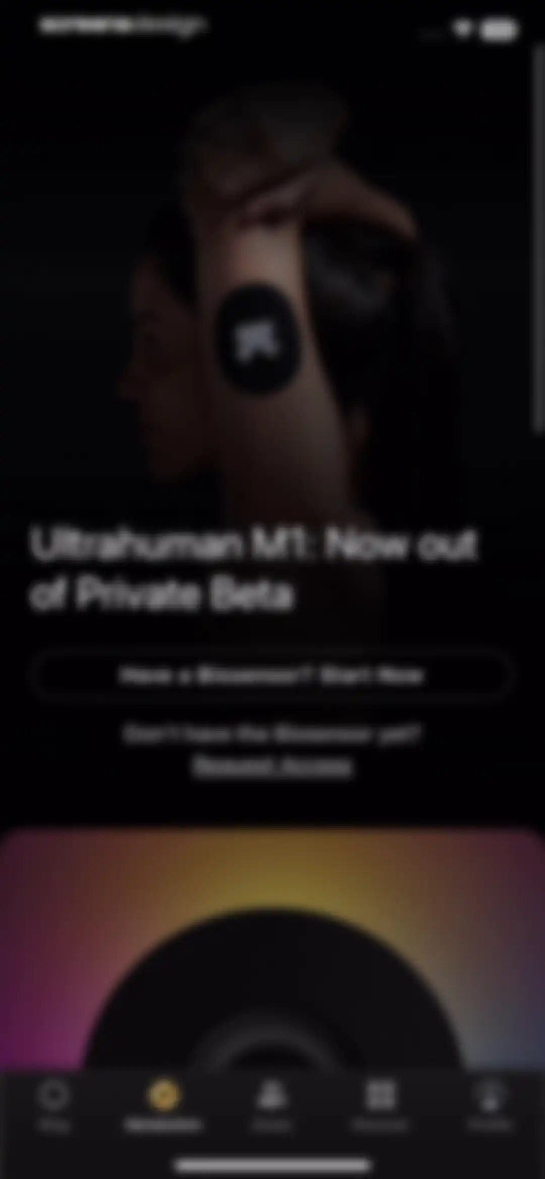 Ultrahuman screen 23