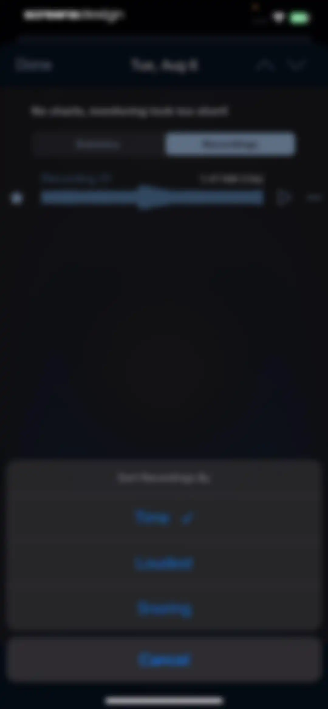 Noxogy Sleep Tracker screen 14