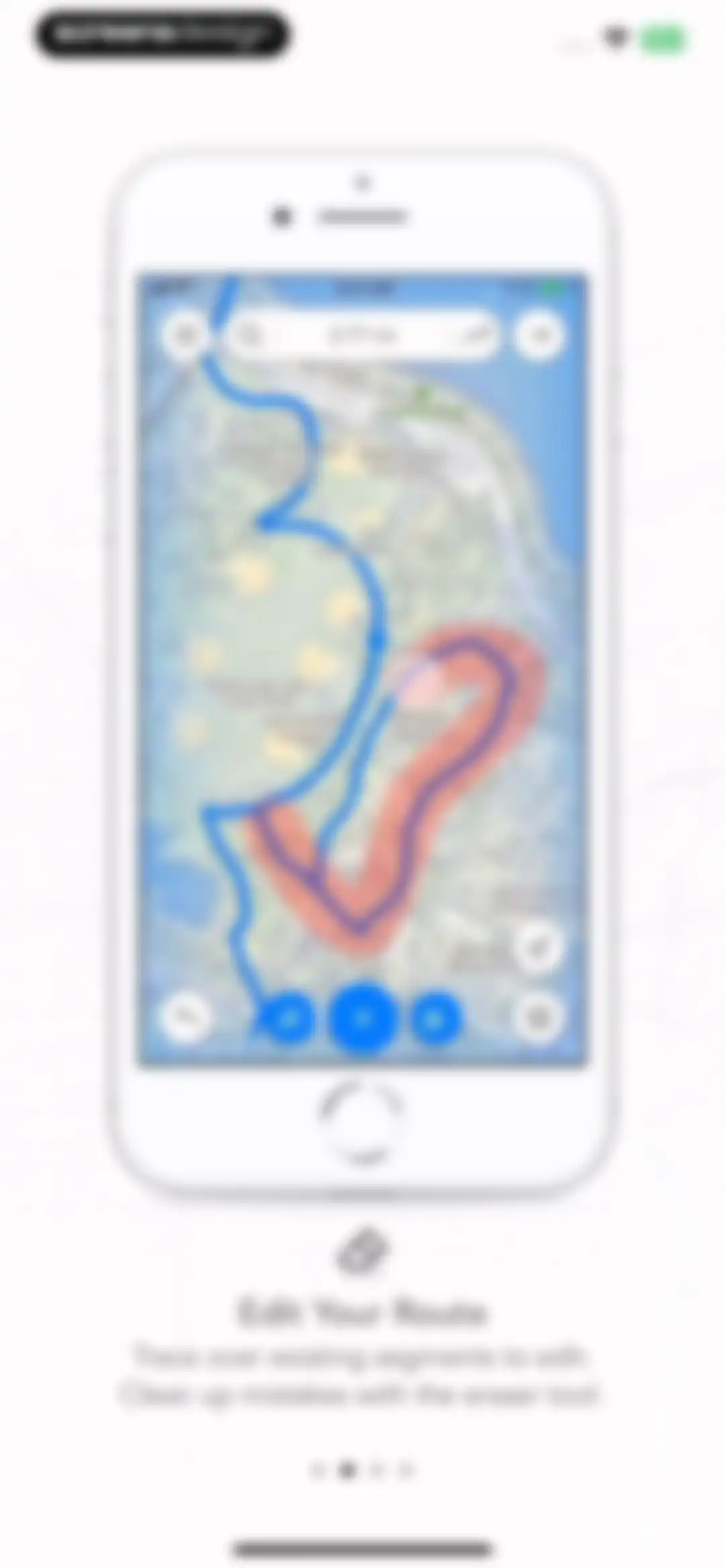 Footpath Route Planner screen 3