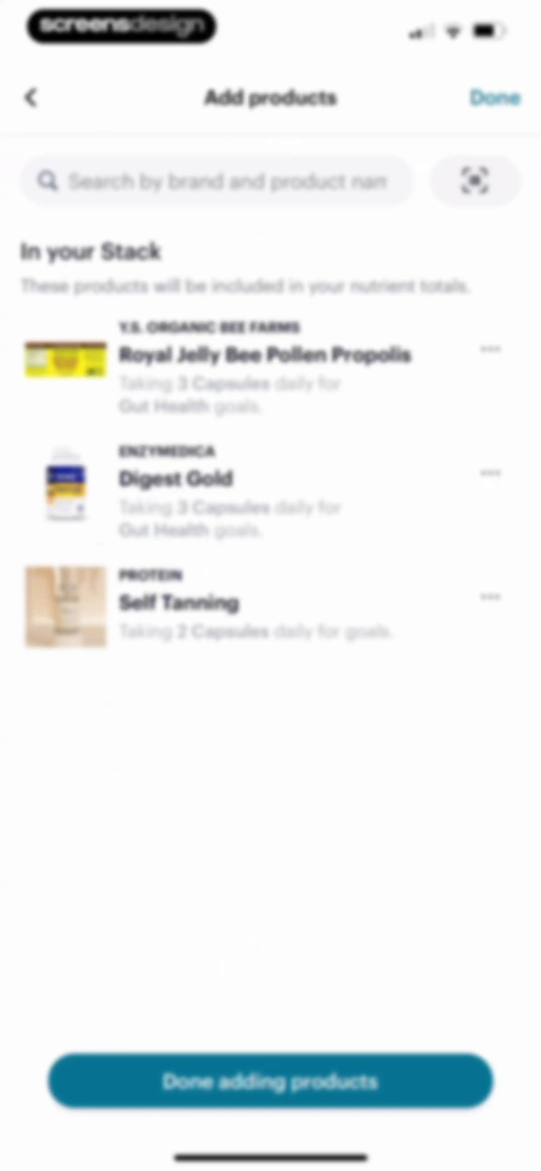 SuppCo: Supplement Scanner screen 97