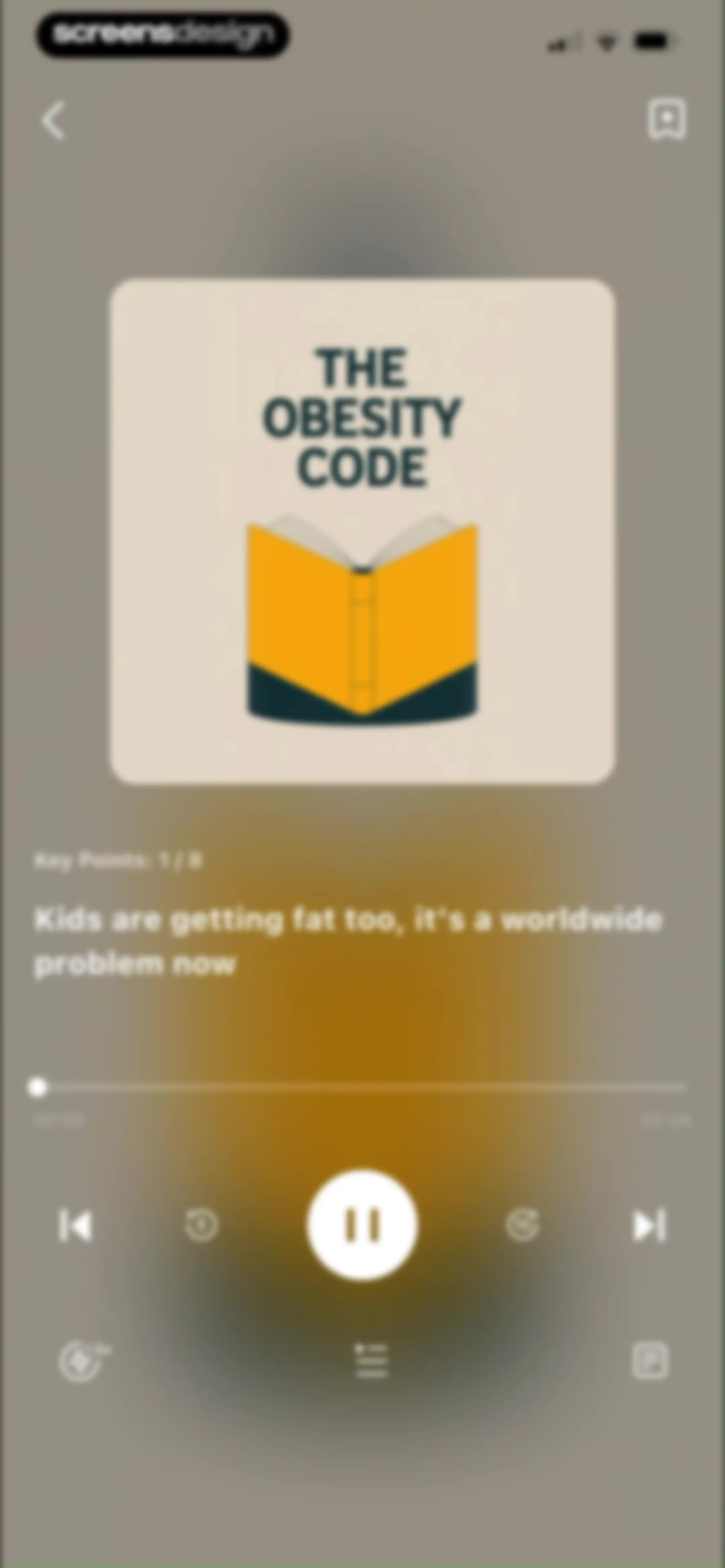 BookCast: 15-Minute Insights screen 37